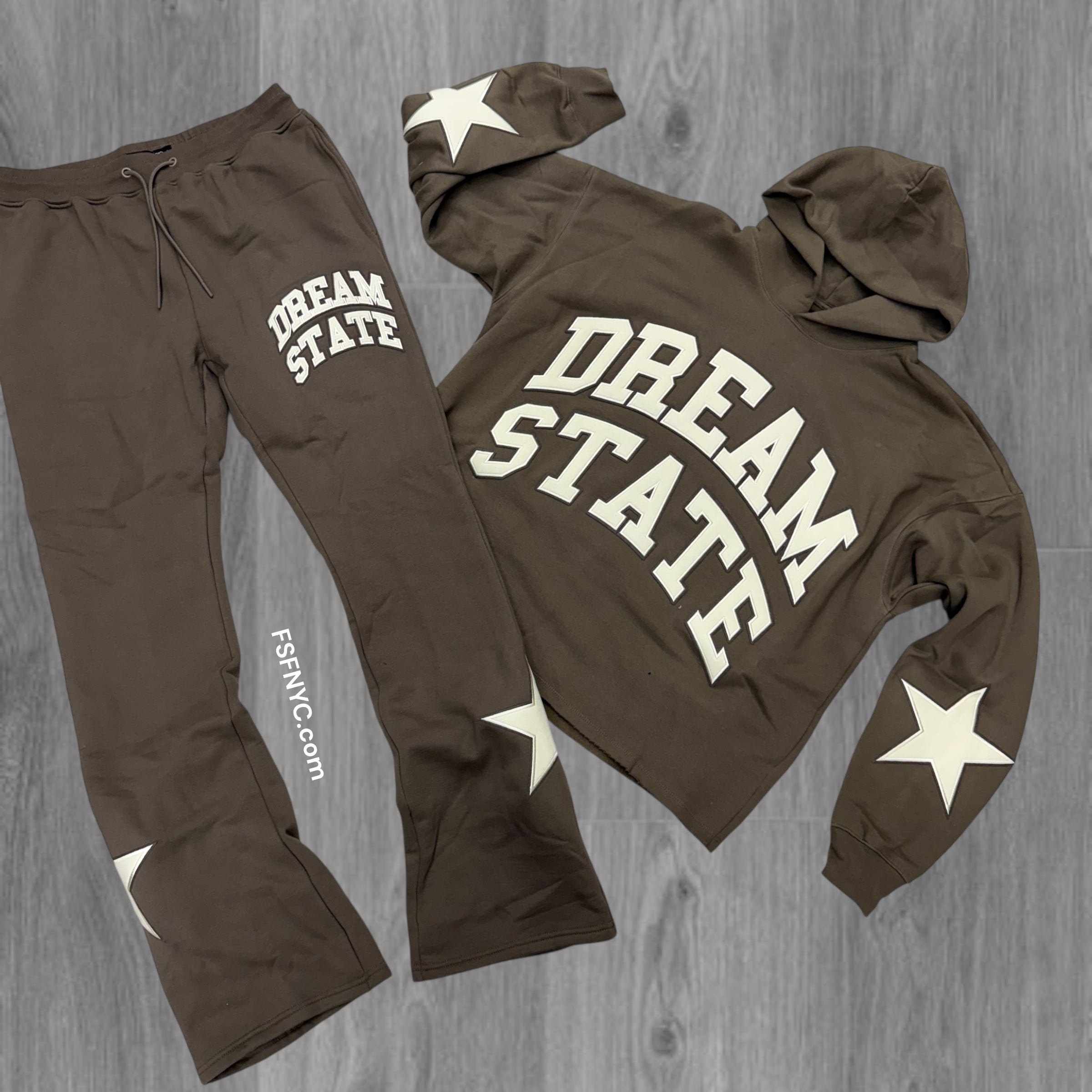 Roku - Set - Dream state Sweat suit - Taup - 1809