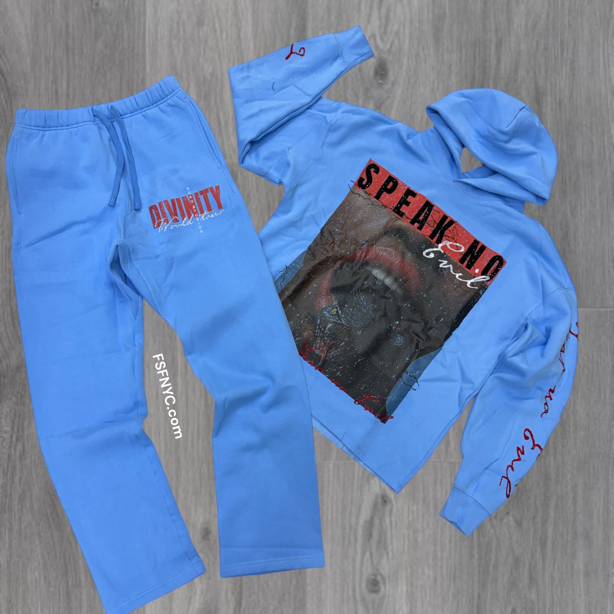Roku - Set - Divinity Sweat Suit - Blue - 1798