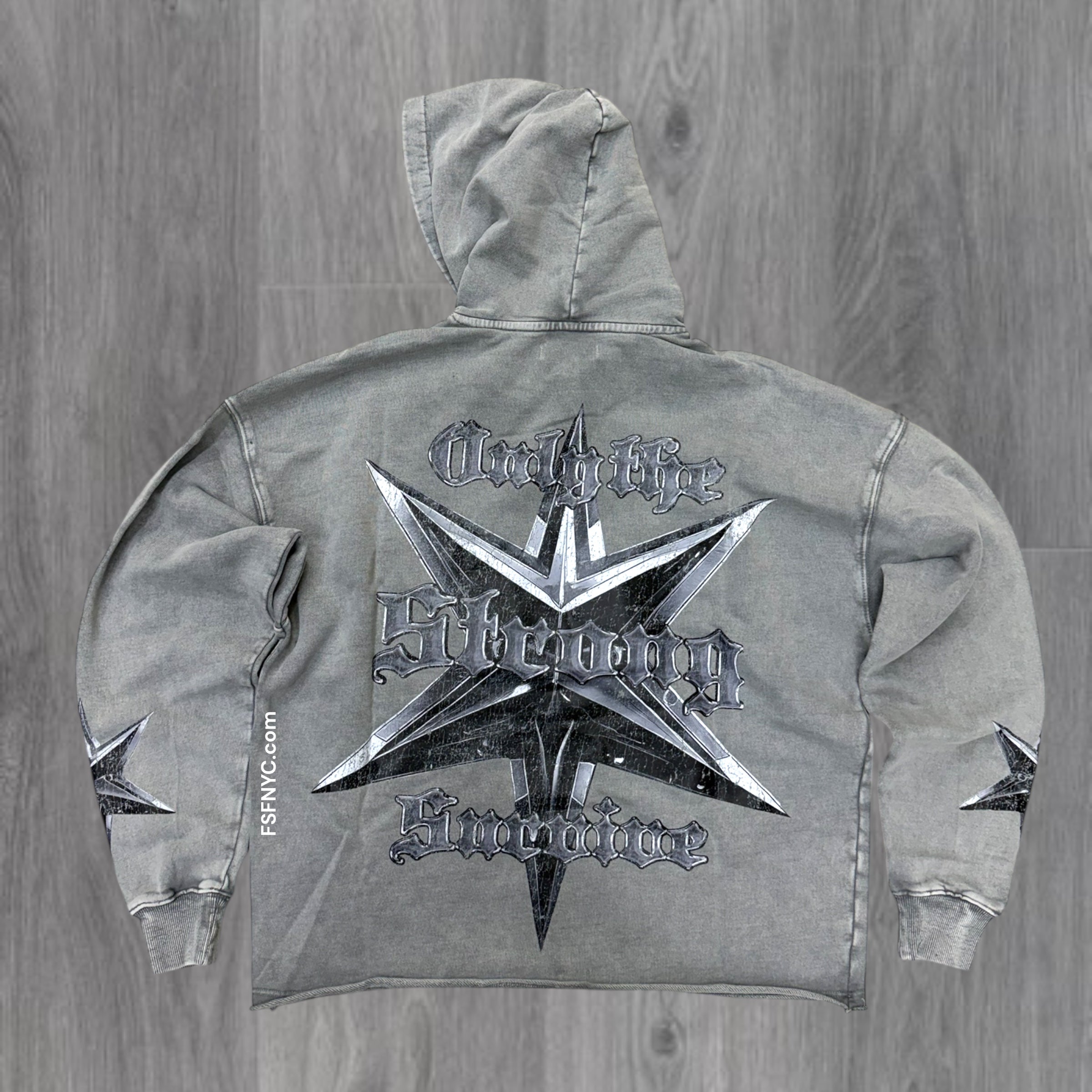 Roku - Set - No Mercy Sweat Suit - Acid Grey - 1748