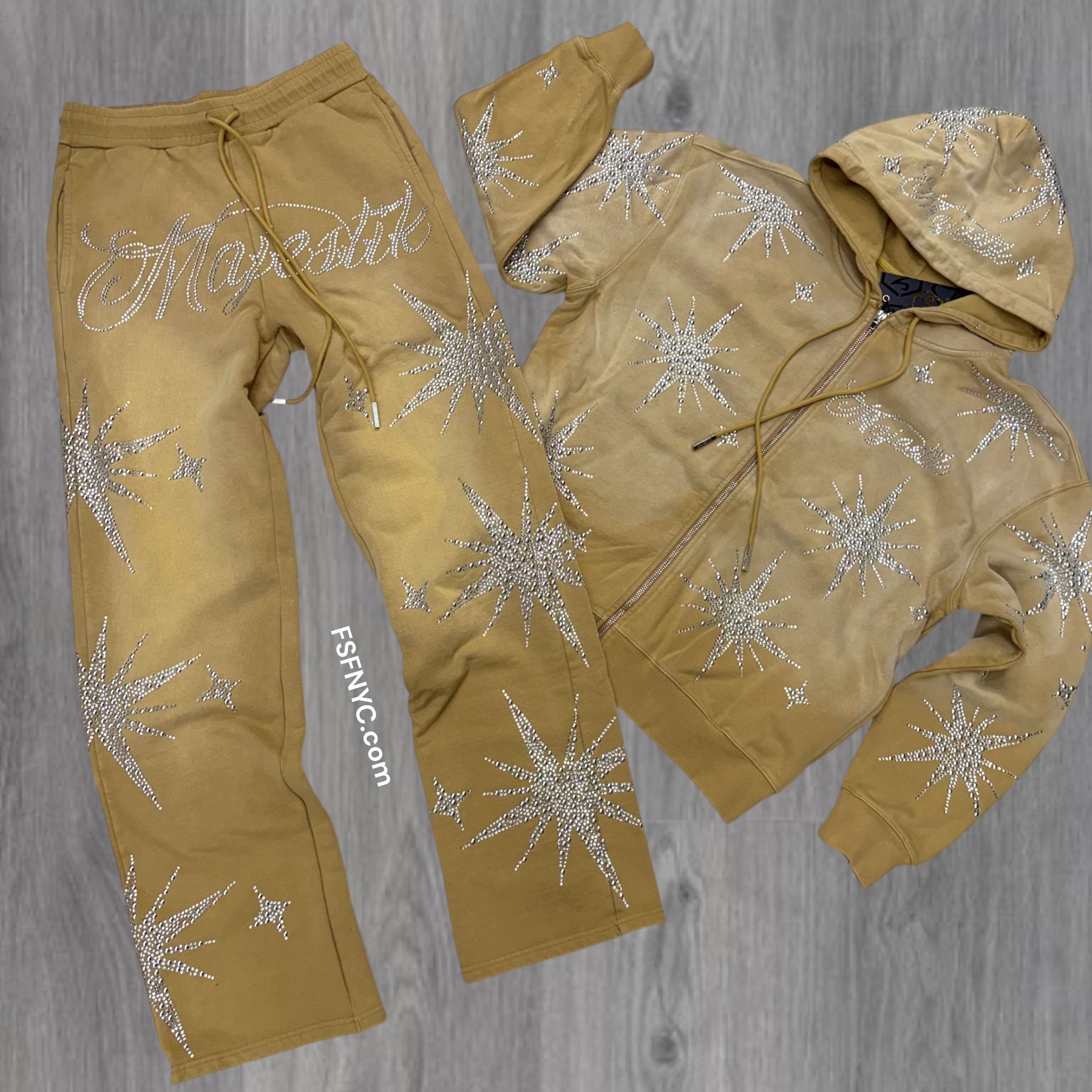 MJSTK - Dyed Heavy Weight Set - Khaki - 2501