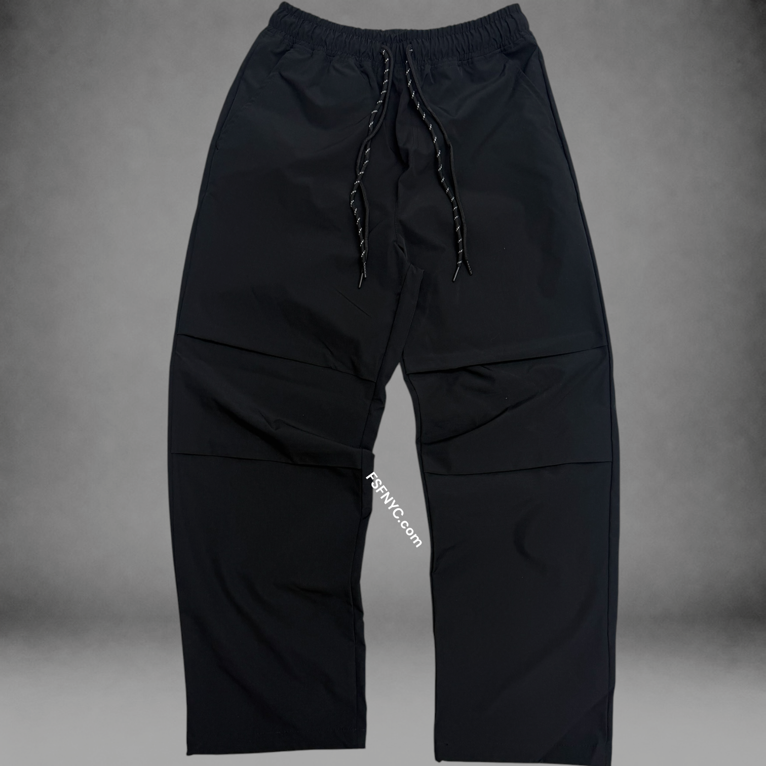 Baruda - Plain Windbreak Pants - Black - 402