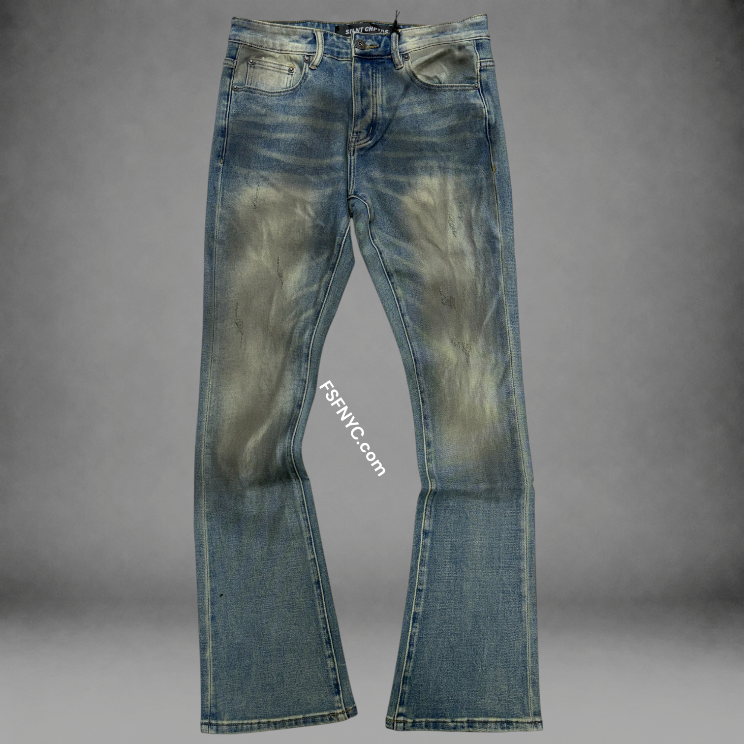 Silnt - Stacked Plain Denim - D.Vintage - 011