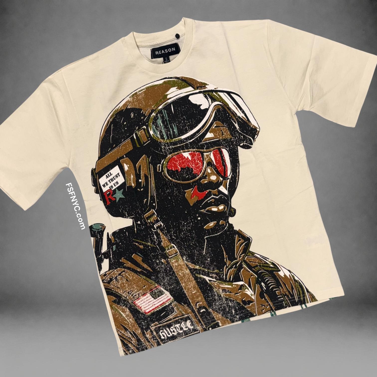 Reason - Soldier Tee - 759 Cream