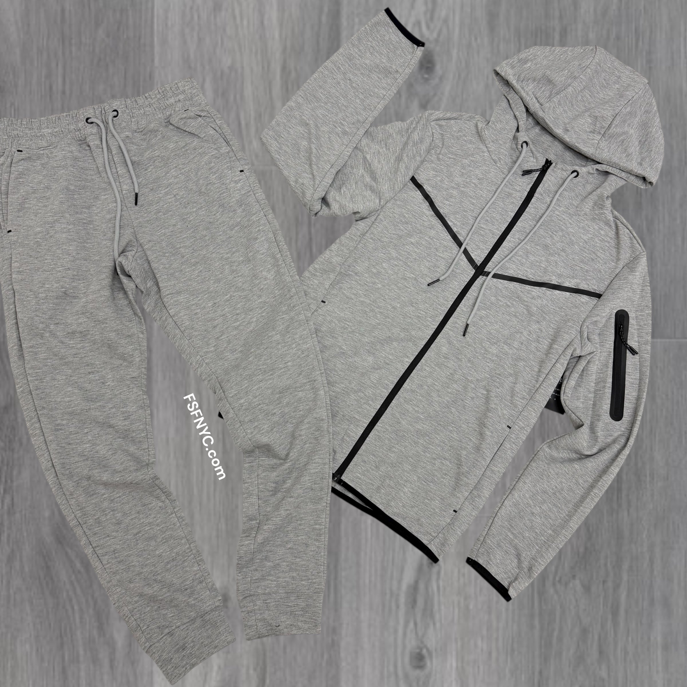 Republic Tech Set - Heather Grey - RTF311