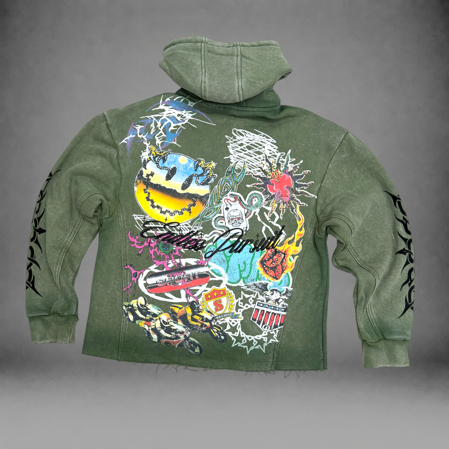 Rise - Endless Sweat Suit - Army - F542
