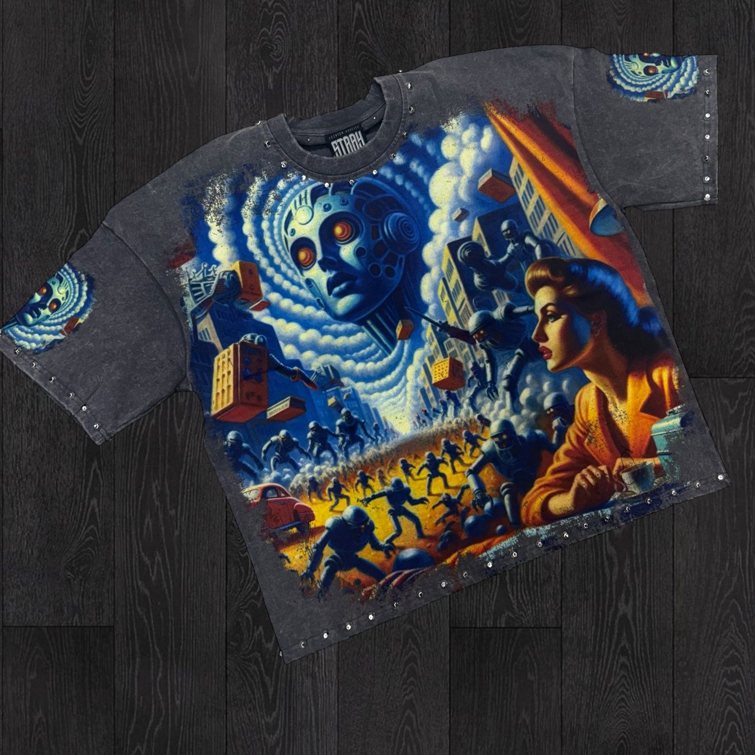 Stray - Apocalypse T-shirt - Charcoal - 1701