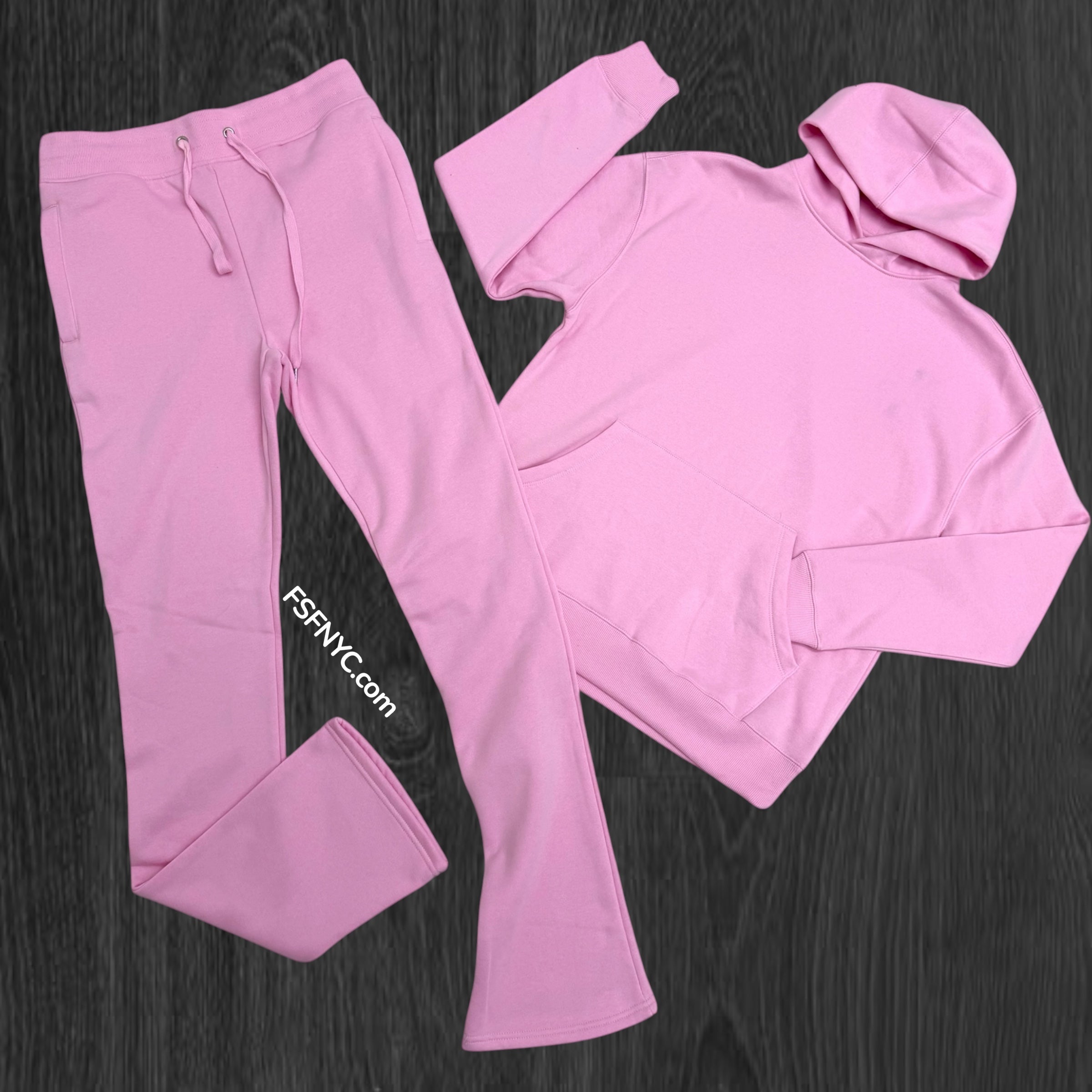 Narr - STACKED UpTown Sweat Suit - Pink - 1081