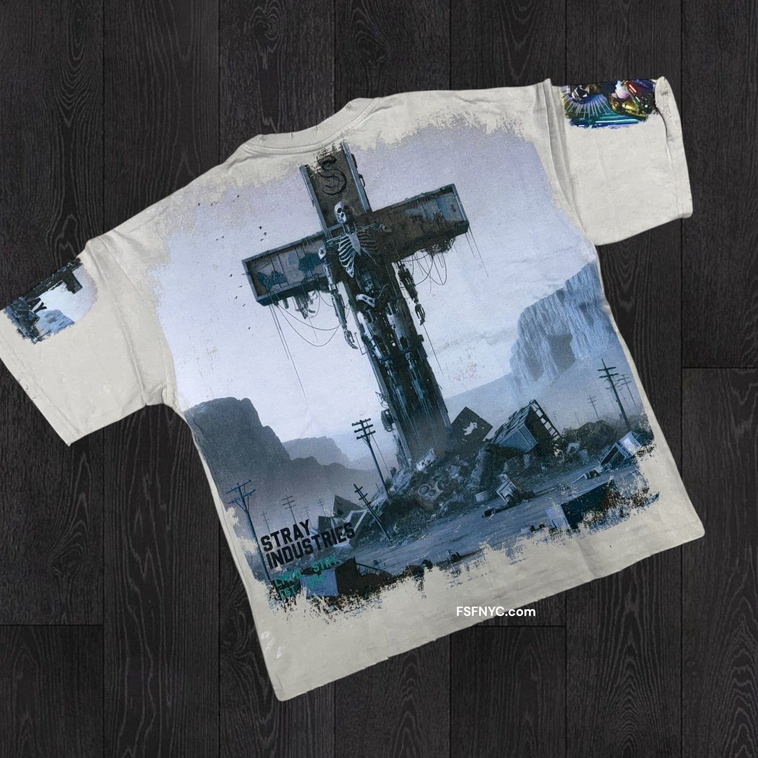 Stray - T-shirt - Oat - 1703