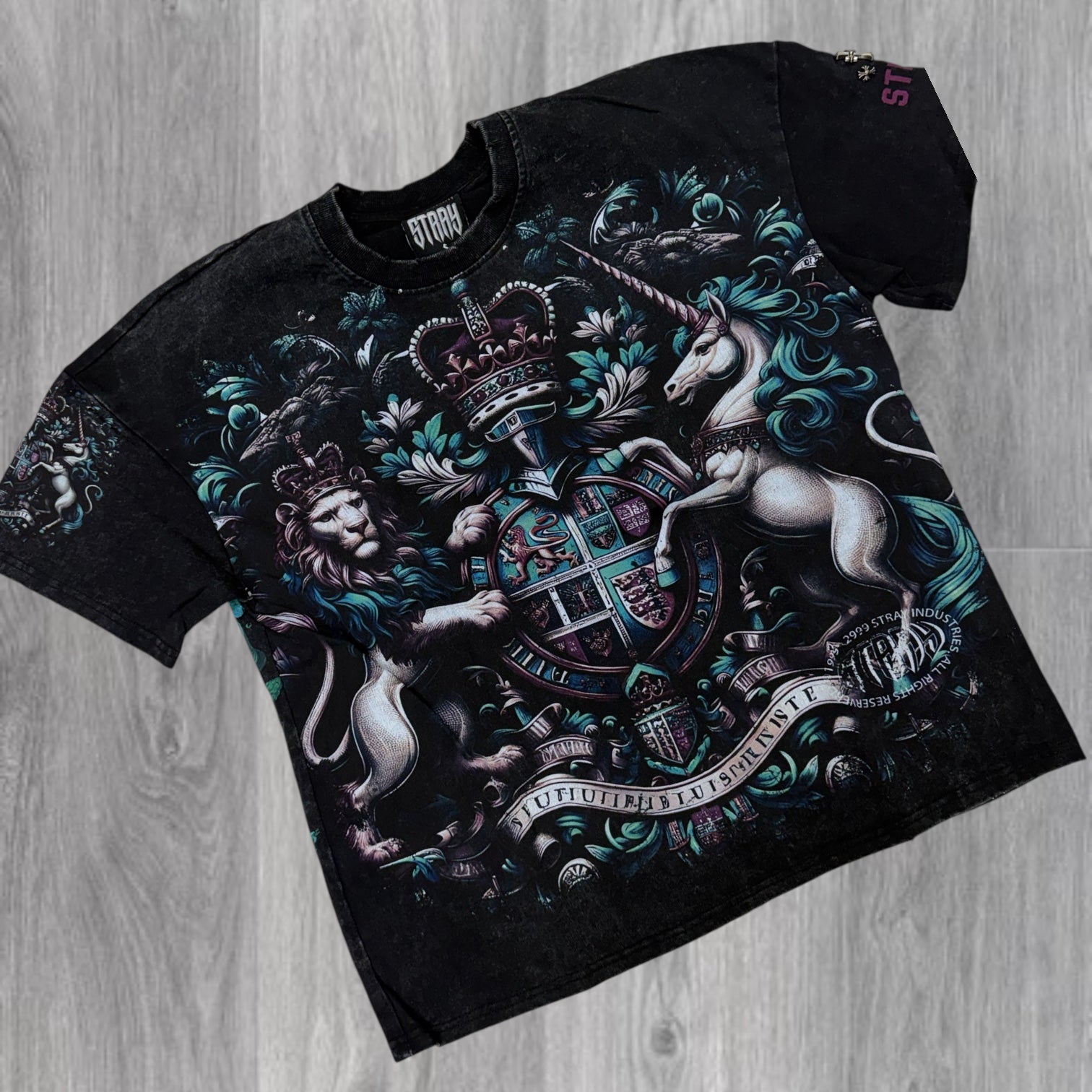 Stray - Graphic T-shirt - Black - 1713
