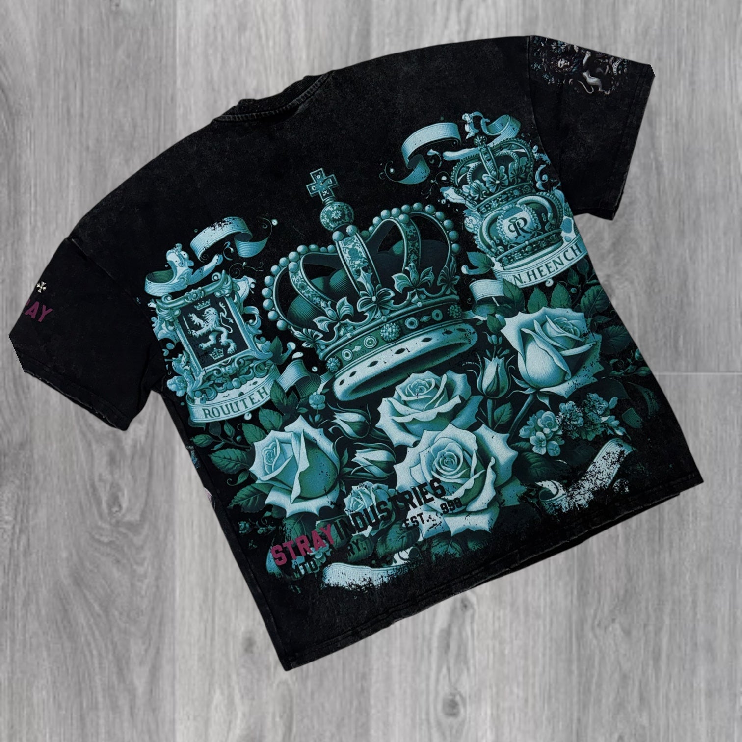 Stray - Graphic T-shirt - Black - 1713