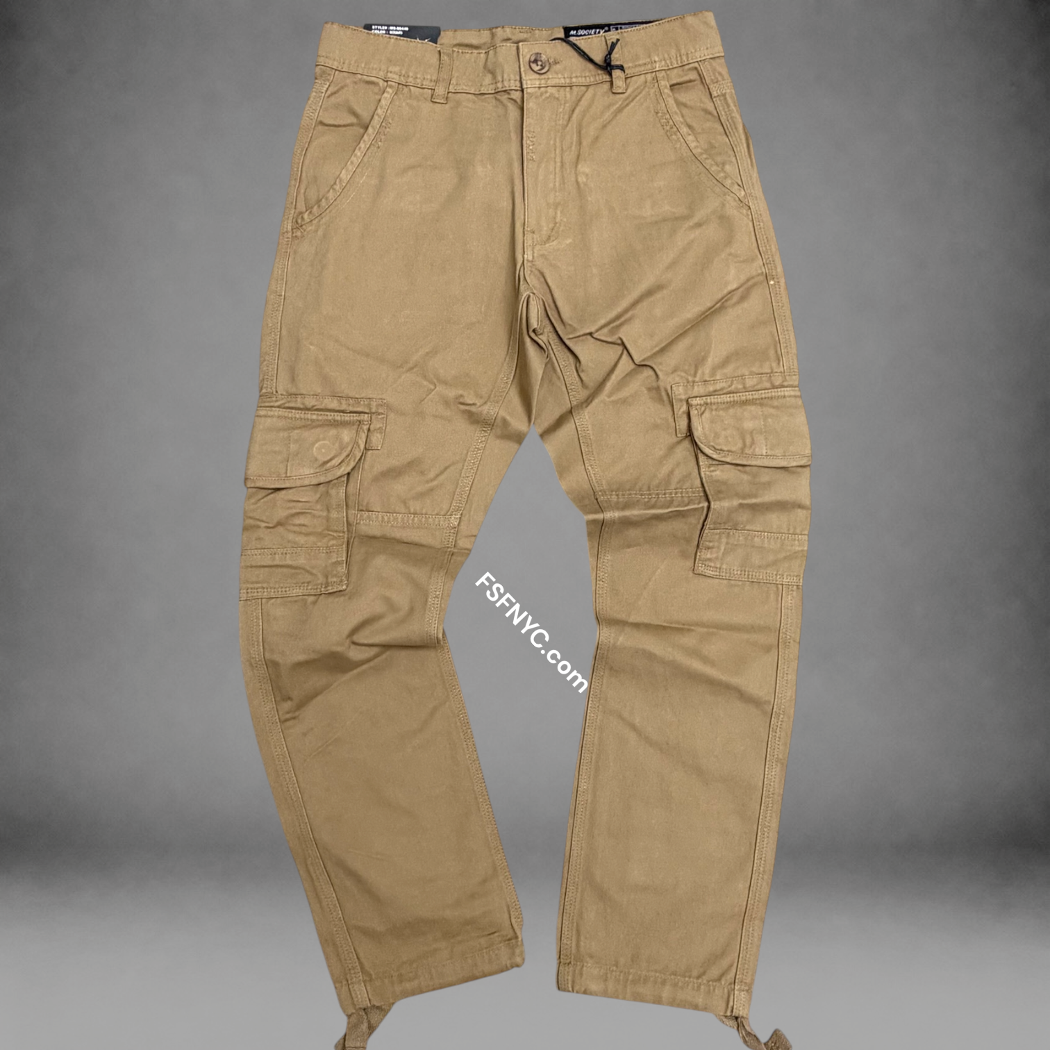 MS - Cargo Pants - khaki - 80448
