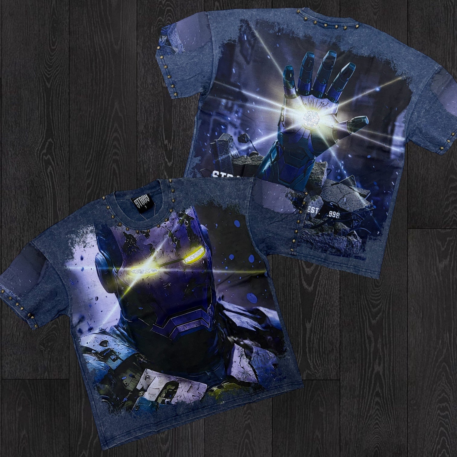 Stray - The Light T-shirt - Navy - 1704