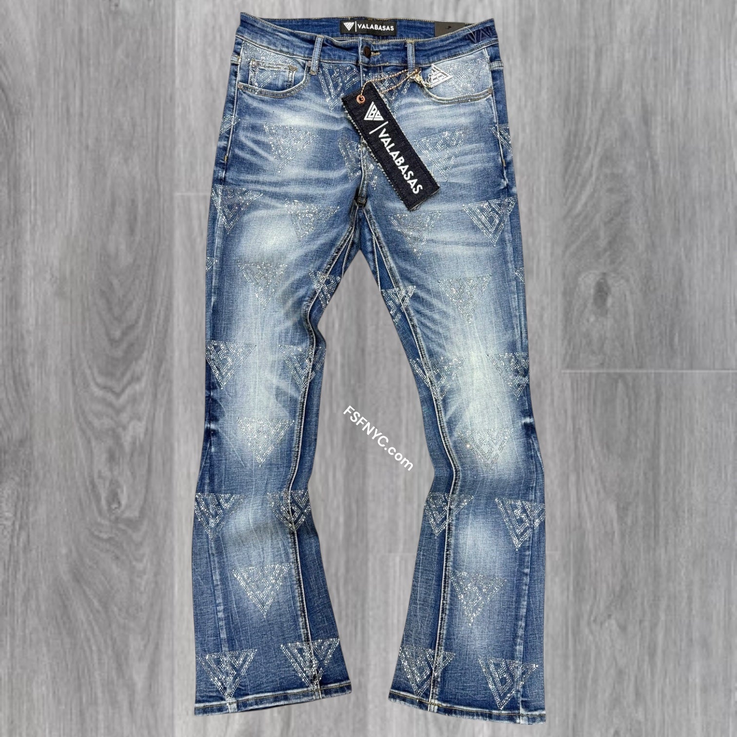 Valabasas - SHOW Stacked Denim - Blue Wash - 1032 zi