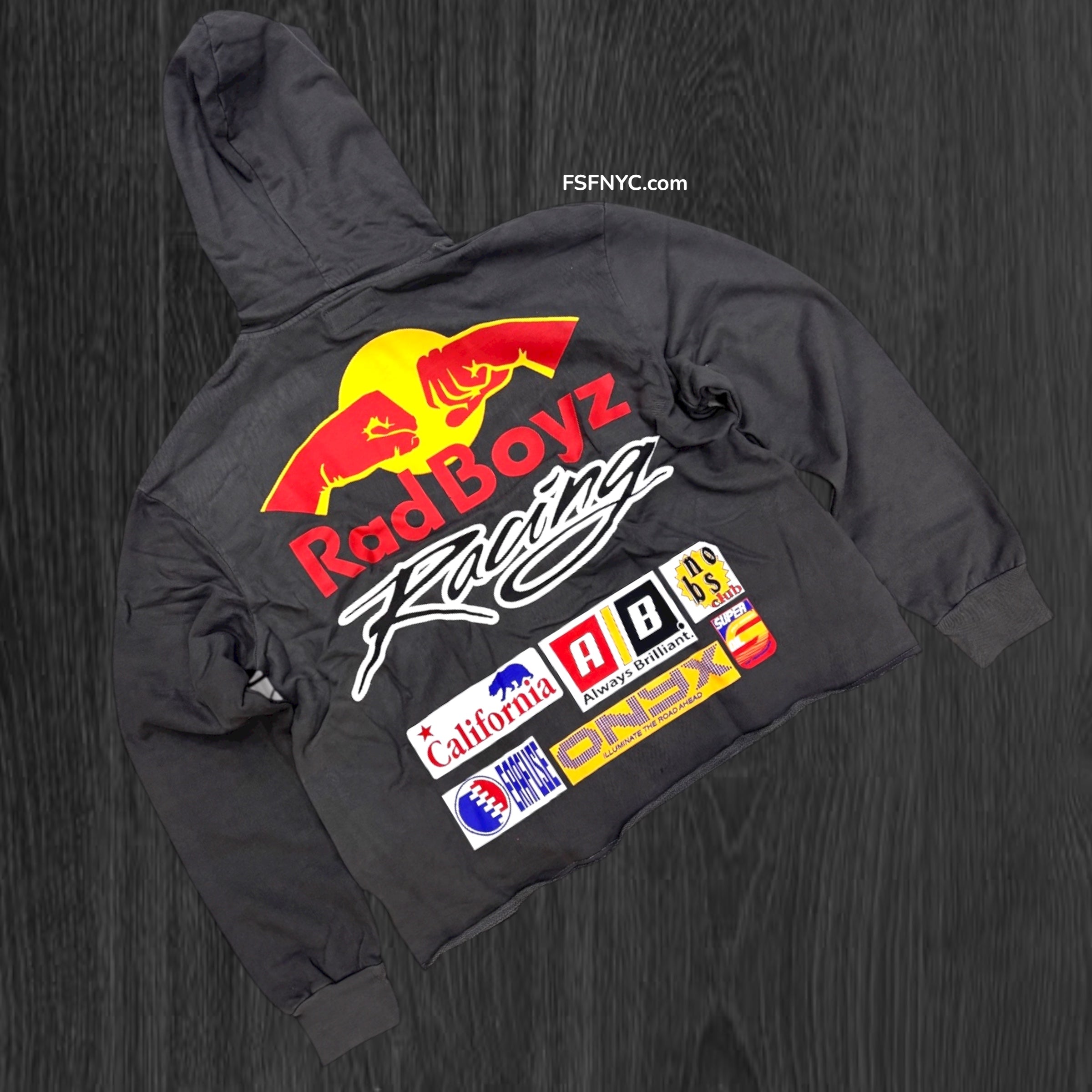 RADBOYZ - RADBULL Heavyweight Hoodie - CHRCL - 106