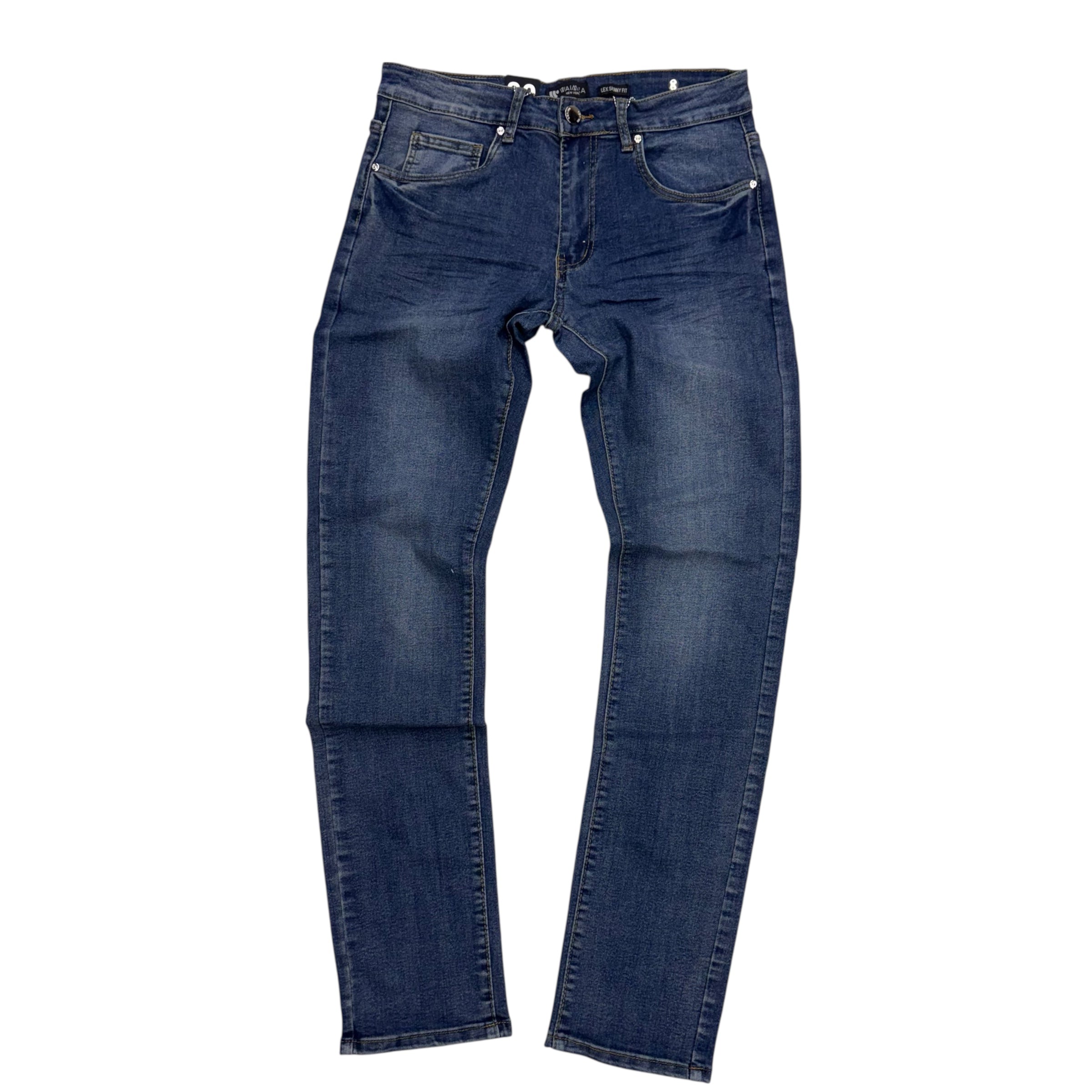 Waimea - Skinny Jeans - Indigo Wash - M8248D
