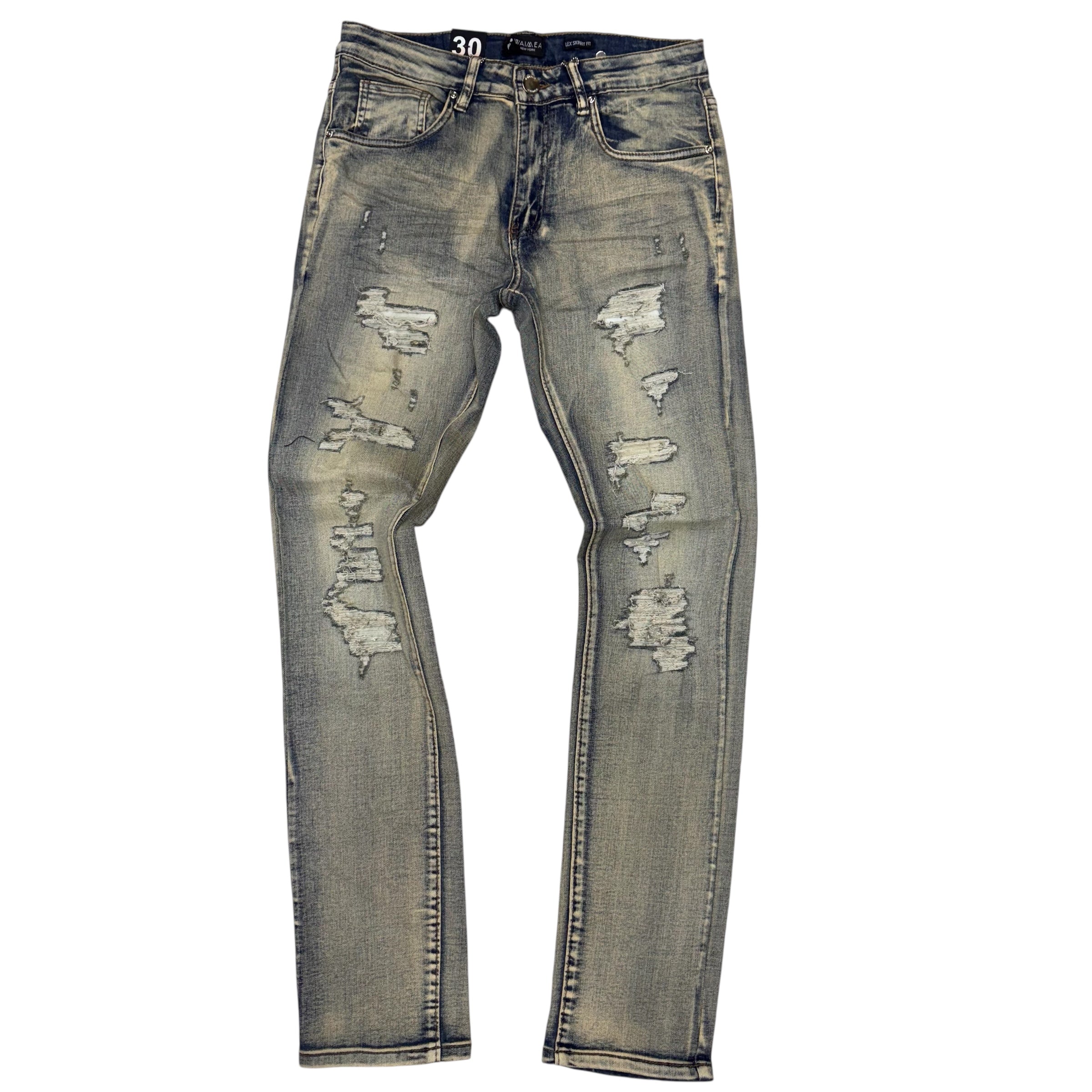 Waimea - Skinny Jeans - Vintage Wash - M8302D