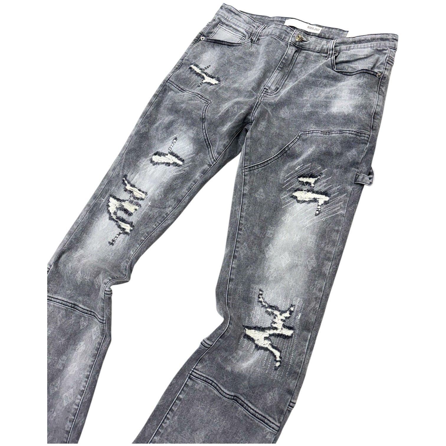 AR - Stacked Carpenter Denim - Grey