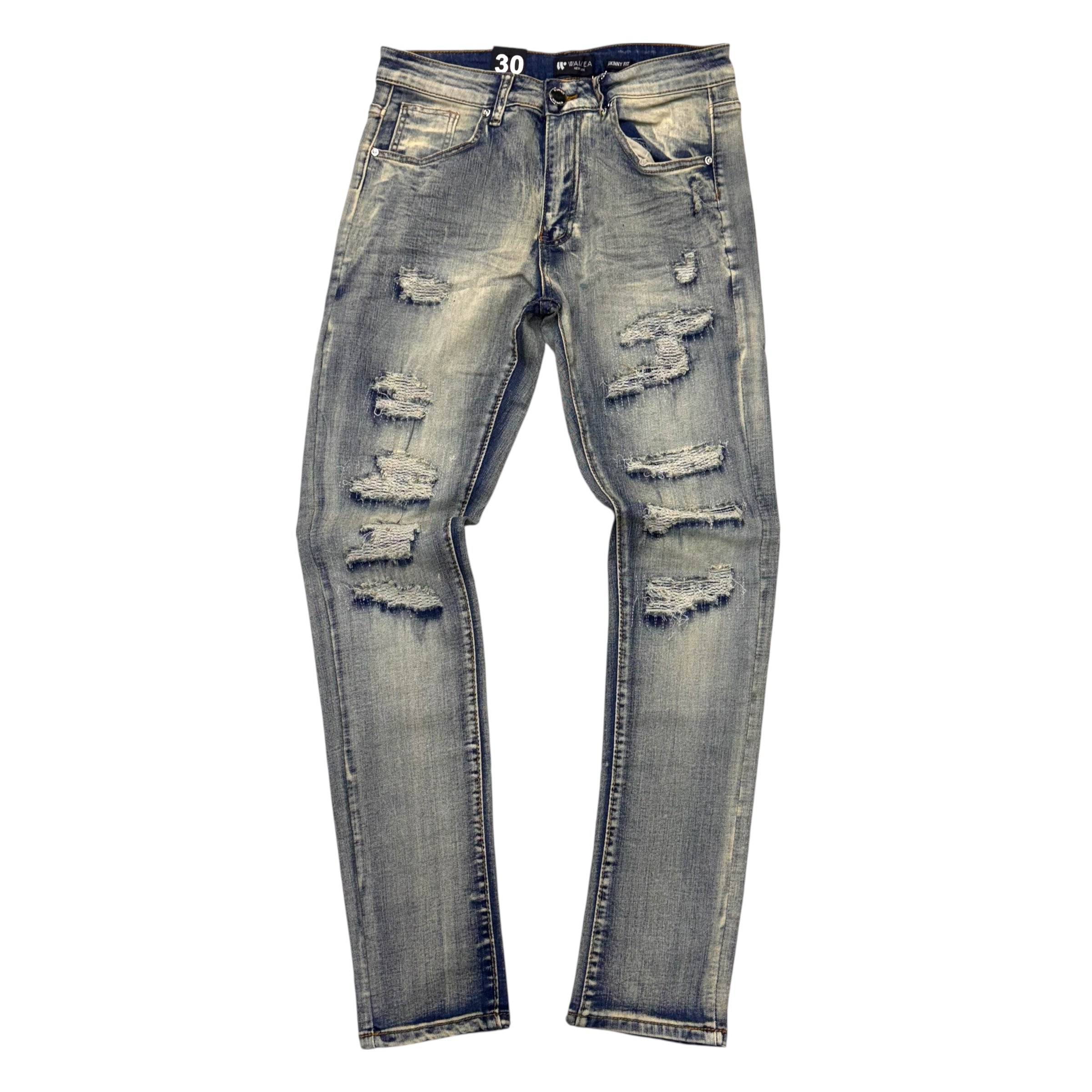 Waimea - Skinny Jeans - Vintage Wash - M5980D