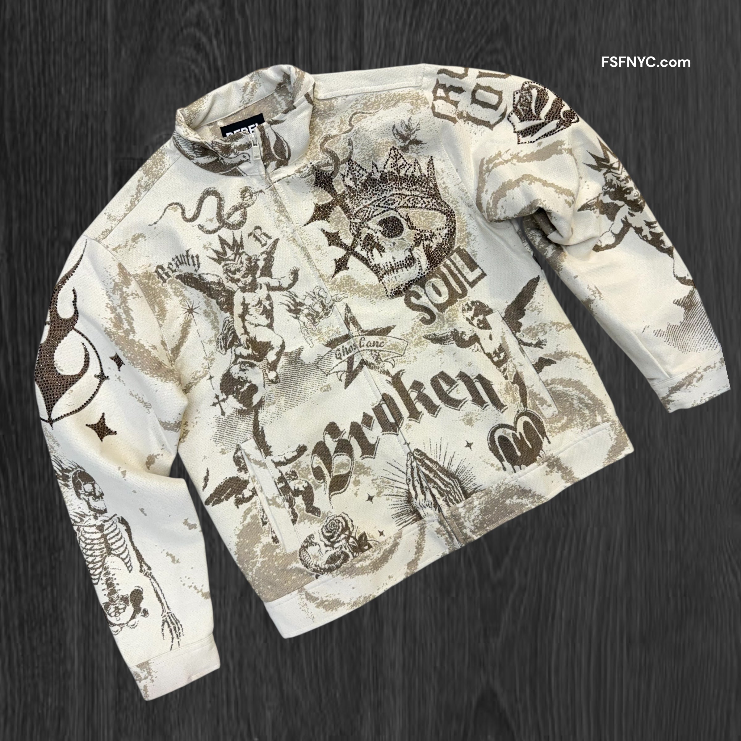 Tapestry Soul Jacket - Cream - 555