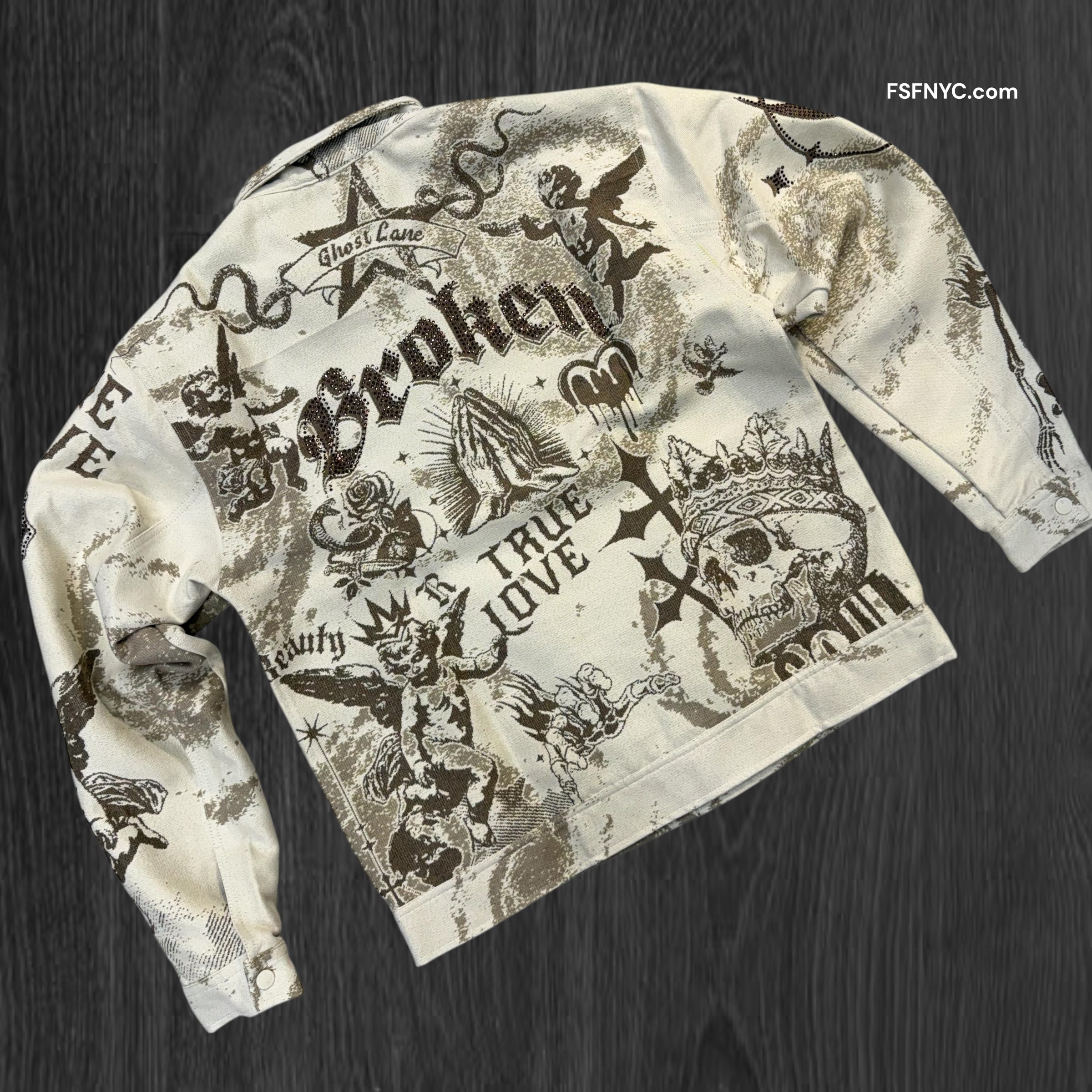 Tapestry Soul Jacket - Cream - 555