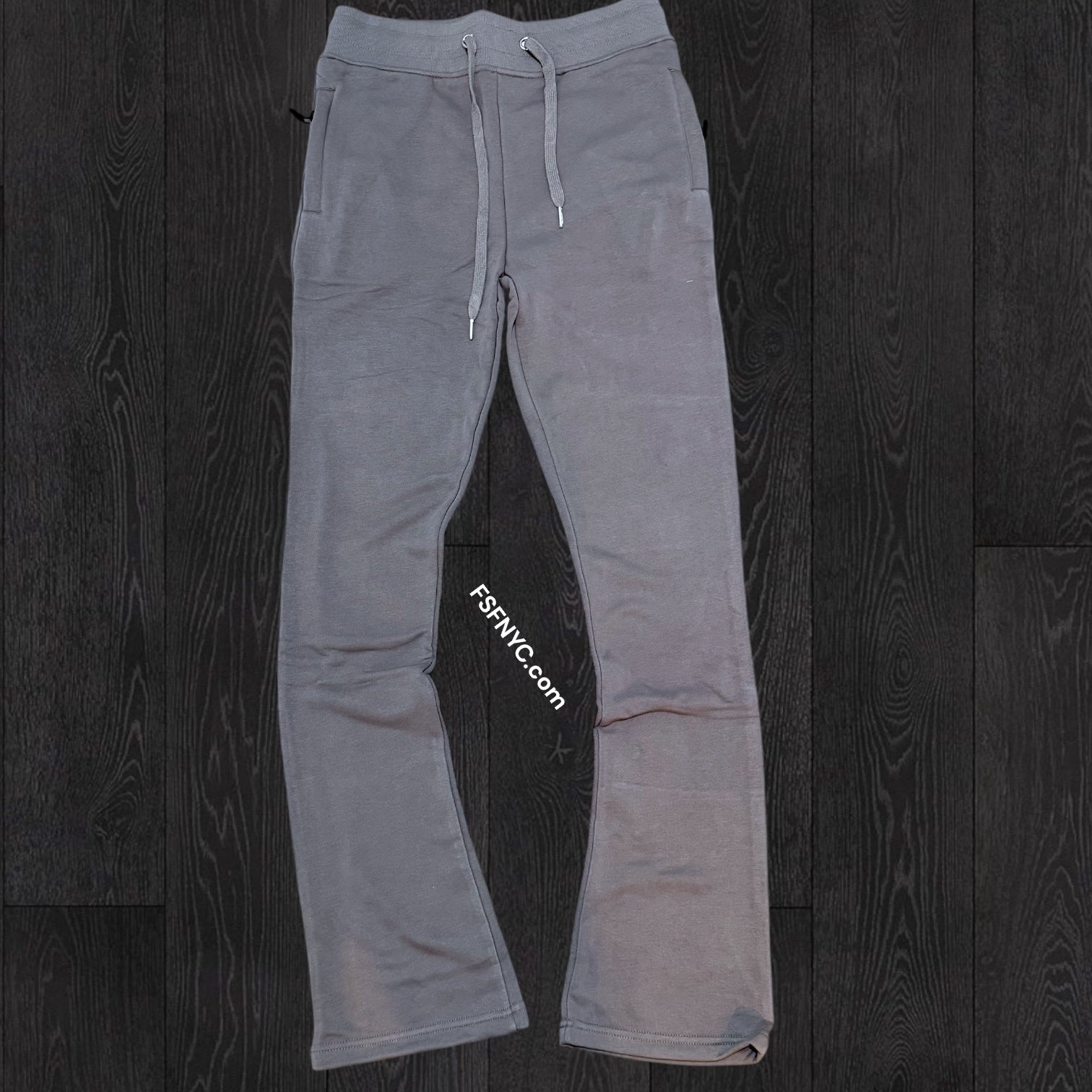 Narr - Sweat Pants Stacked - Steel Grey - P1030