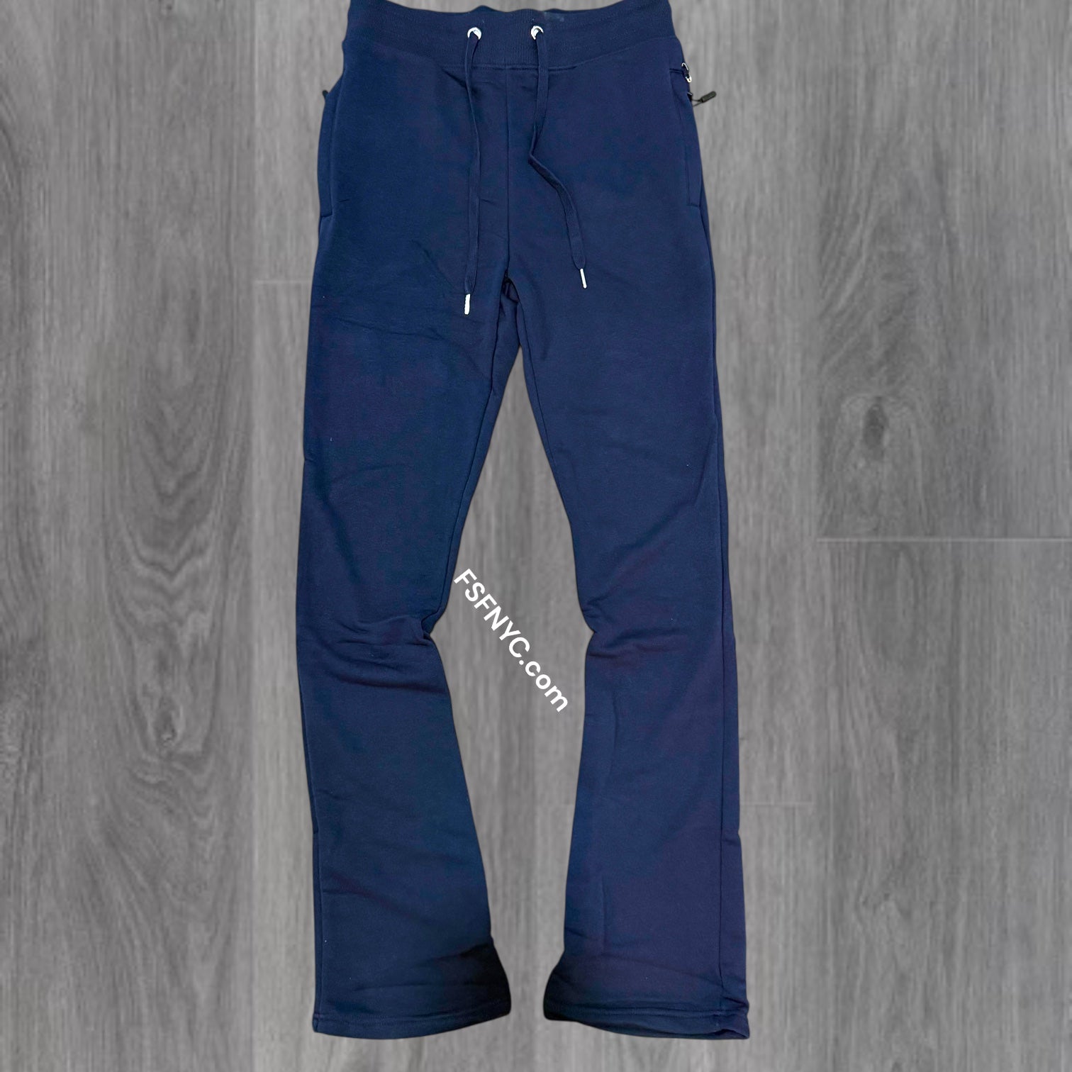 Narr - Sweat Pants Stacked - Navy - P1030