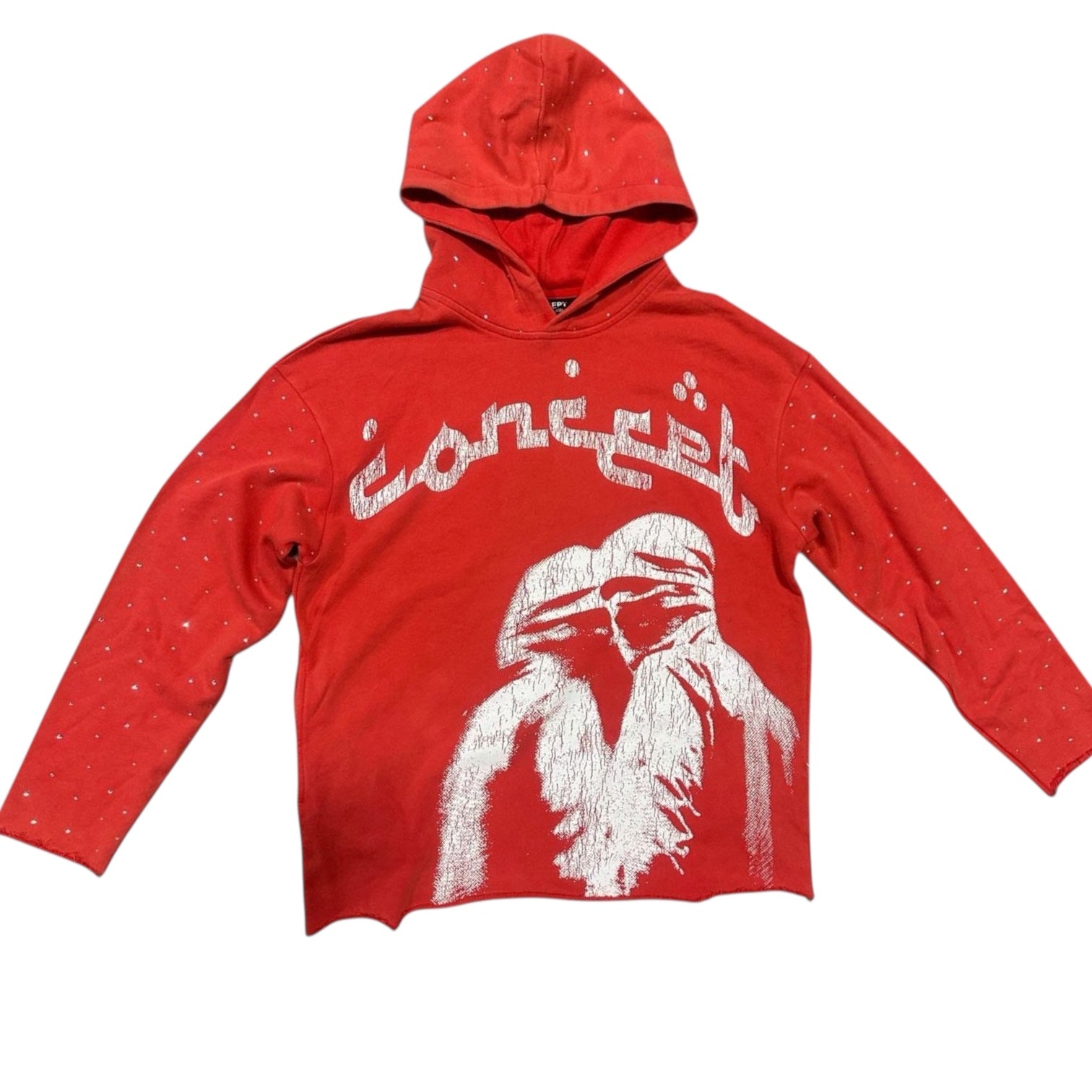 Concept - The Oasis Hoodie - Red Wash -L