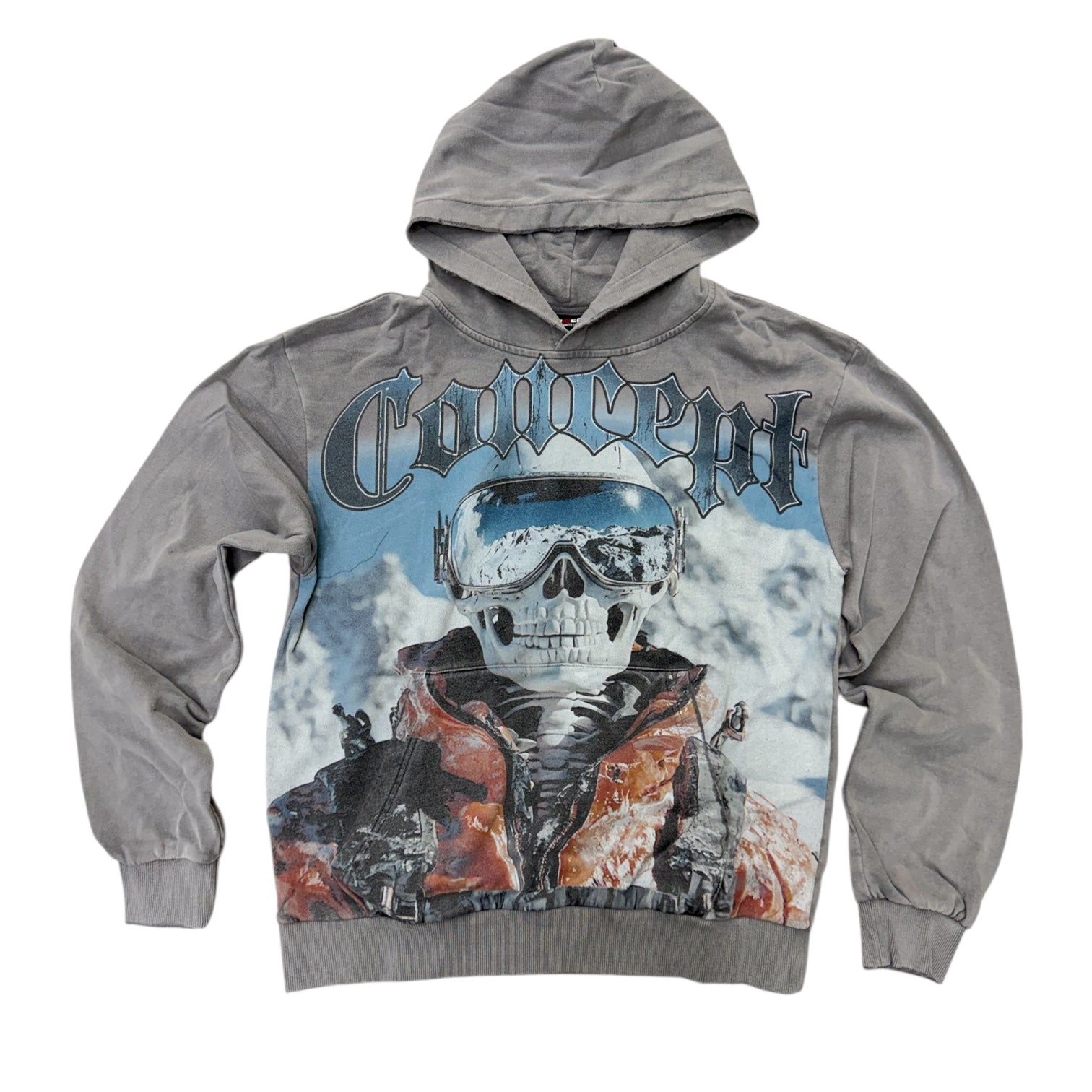 Concept - Skier Hoodie - Grey Wash