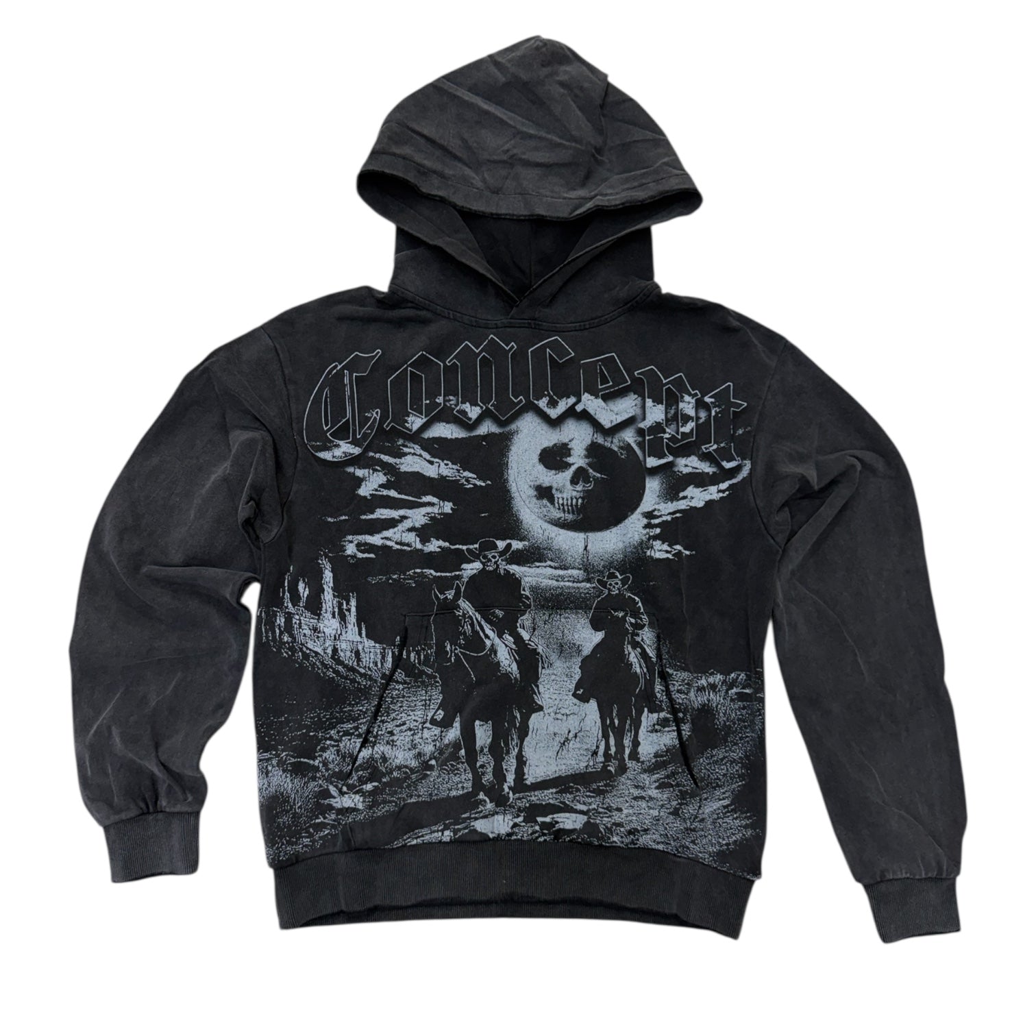 Concept - Fear No Evil Hoodie - Black Wash