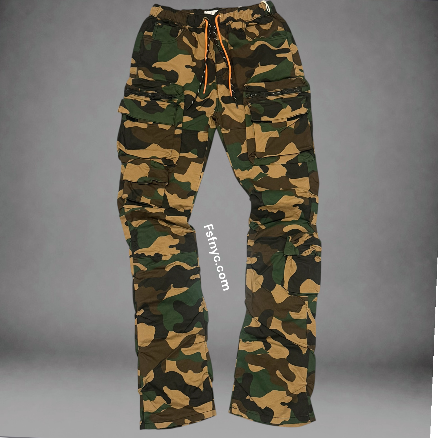 Narr - Stacked Cargo Pants - Woodland - 432