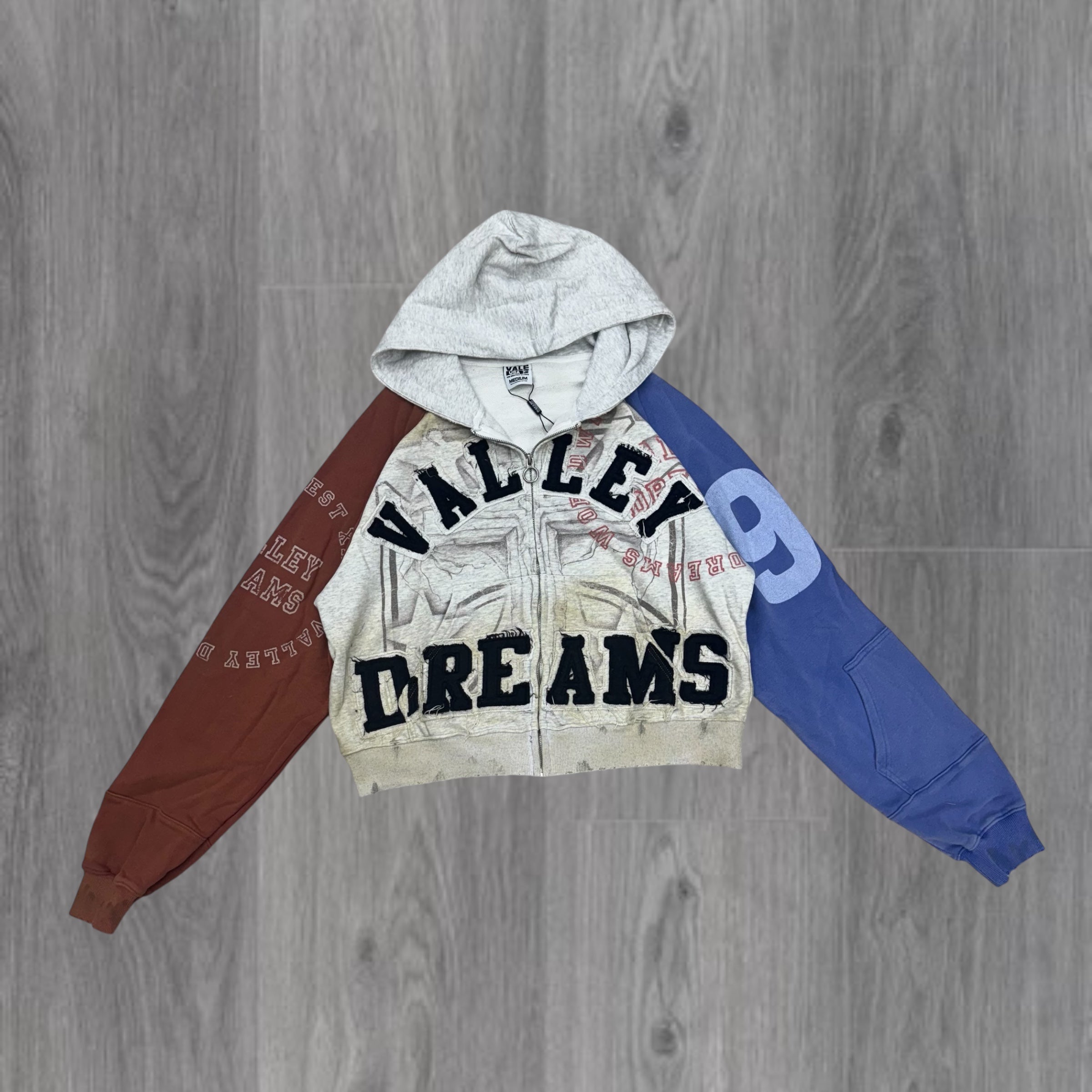 Vale Lives Color Block Zip Up