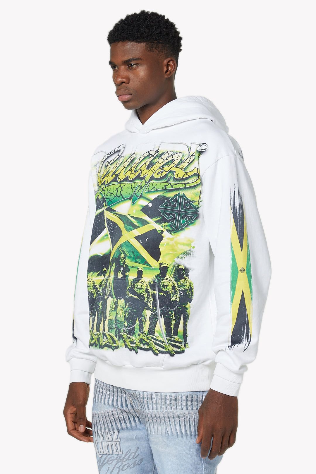 GUAPI - The freedom Hoodie - White