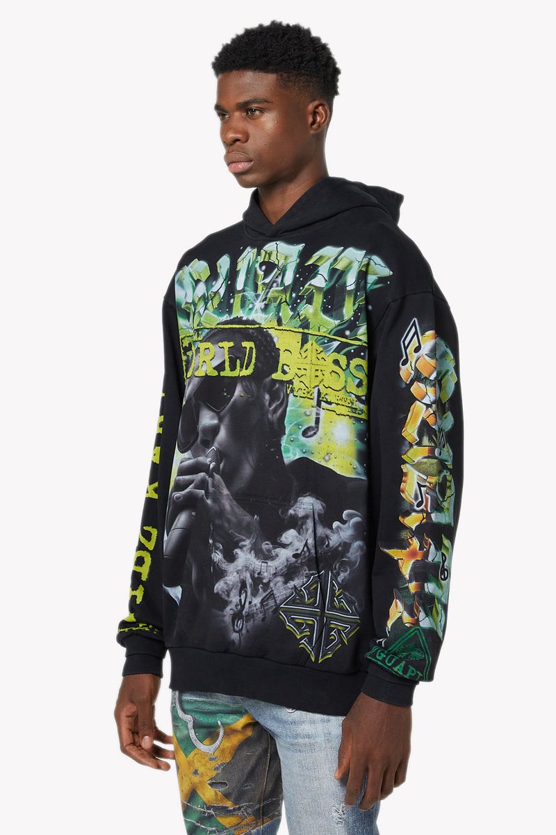 GUAPI - The freedom Hoodie - Black