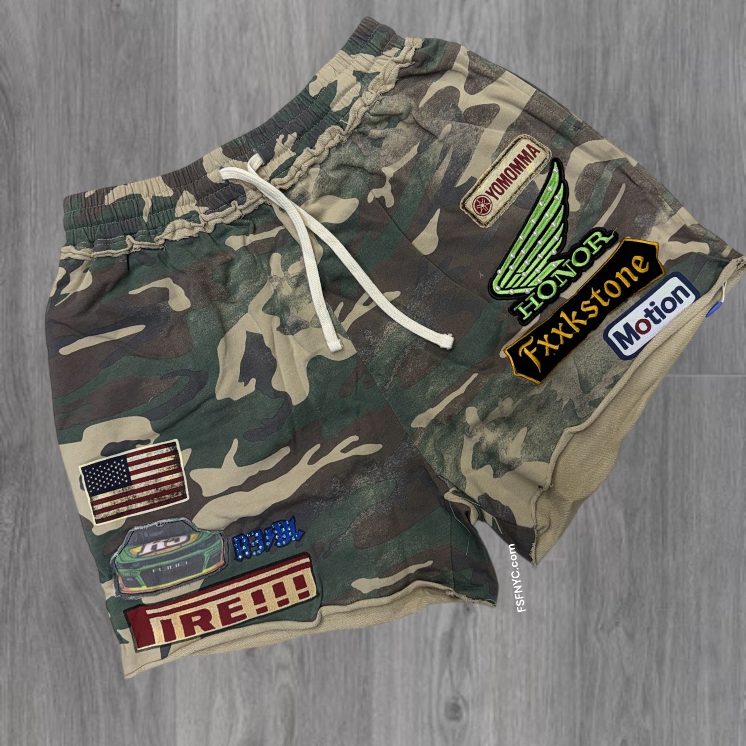 R - High Speed Sweat shorts - Woodland - 918