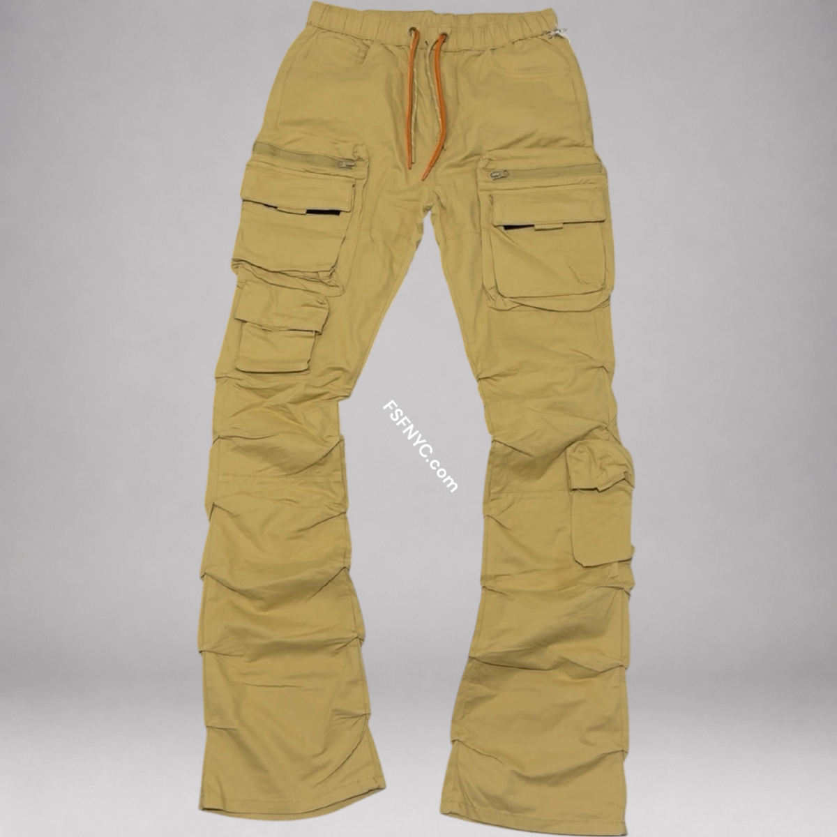 Narr - Stacked Cargo Pants - khaki - 432