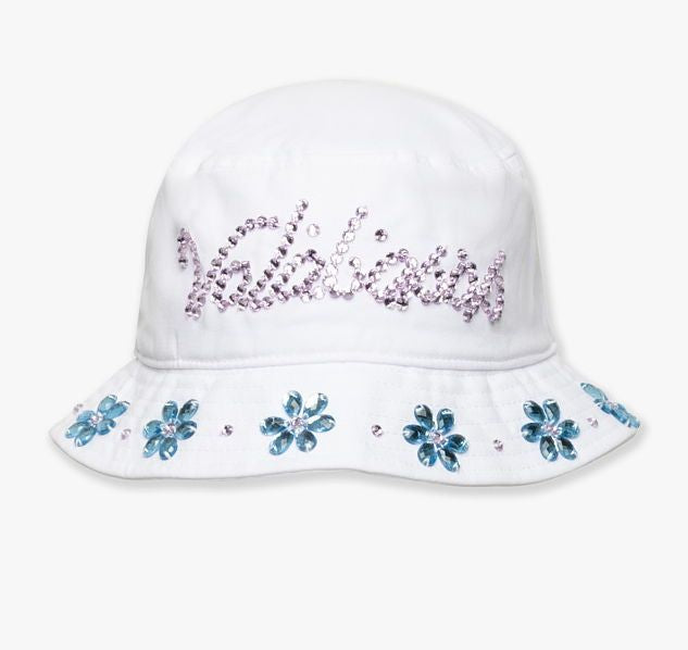 Valabasas Gem Bucket Hat White 1002
