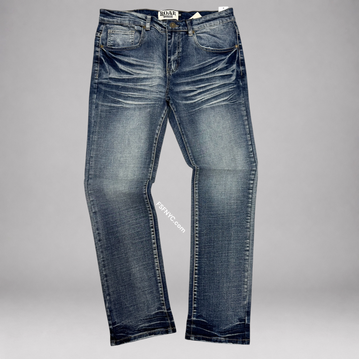 Roar - Clean Slim Denim - MD Sand Blue 43410