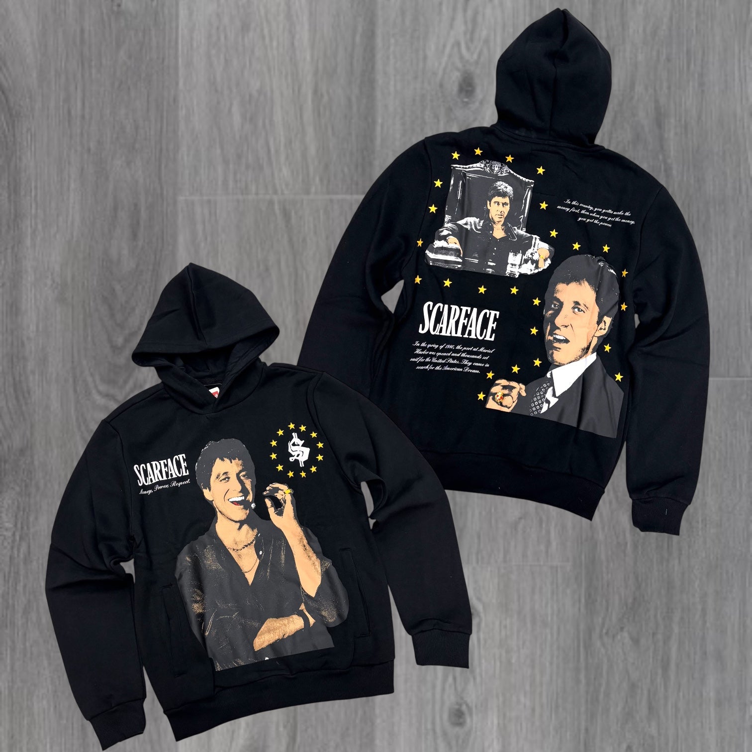 REASON - “ SCAR CIGAR” HOODIE - BLK -149