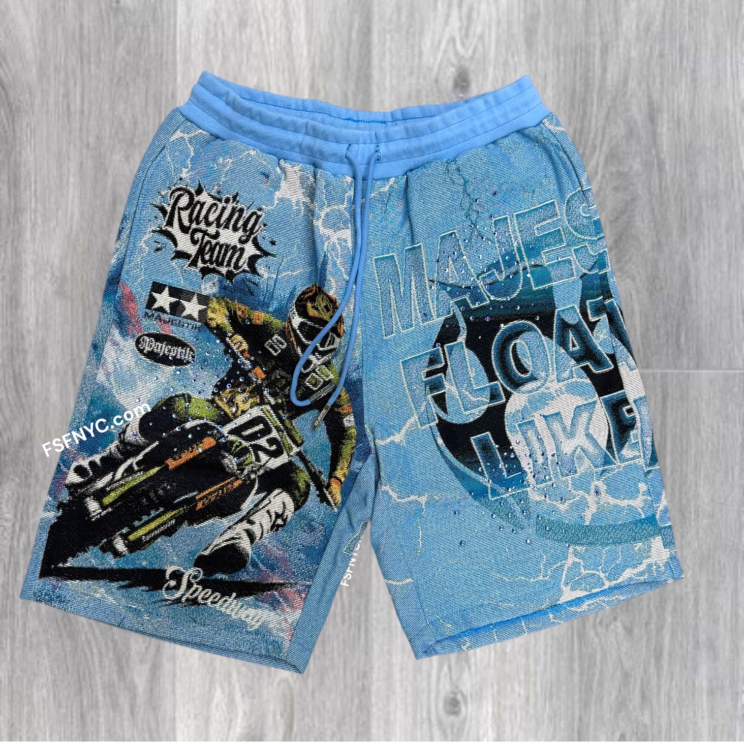 MJSTK- Shorts Tapestry Ride - Blue - 2640