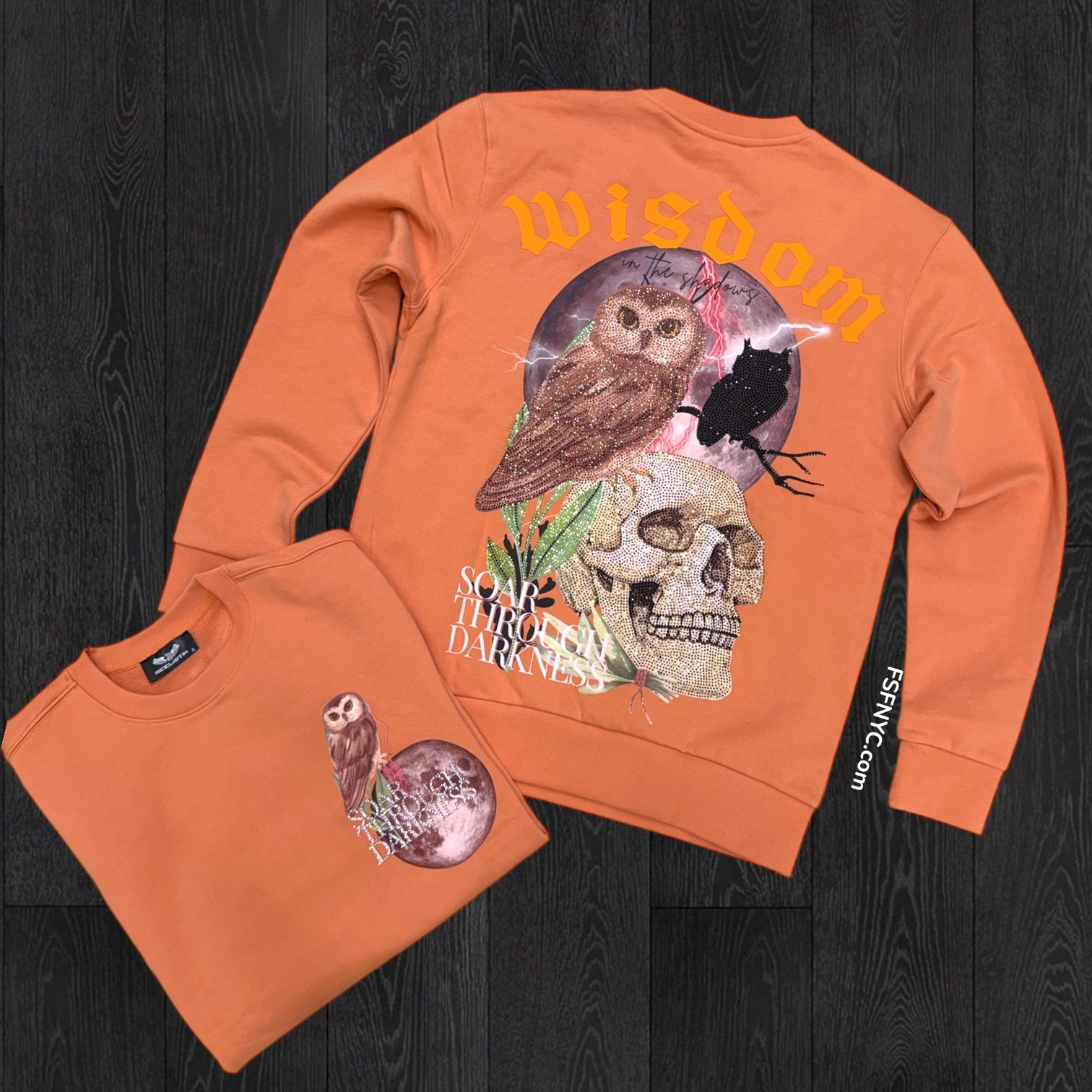 RST - Wisdom Diamonds Crewneck - Orange - Rst412
