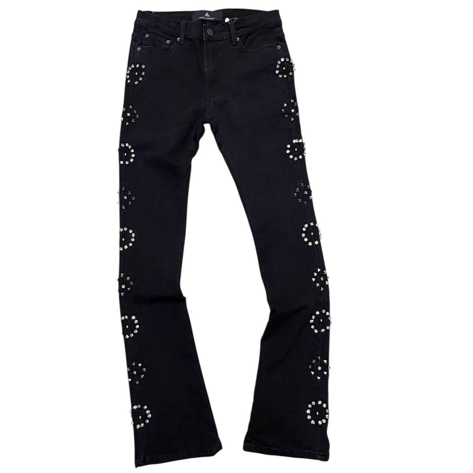 Paper - Stacked Rhinestone Denim - p018