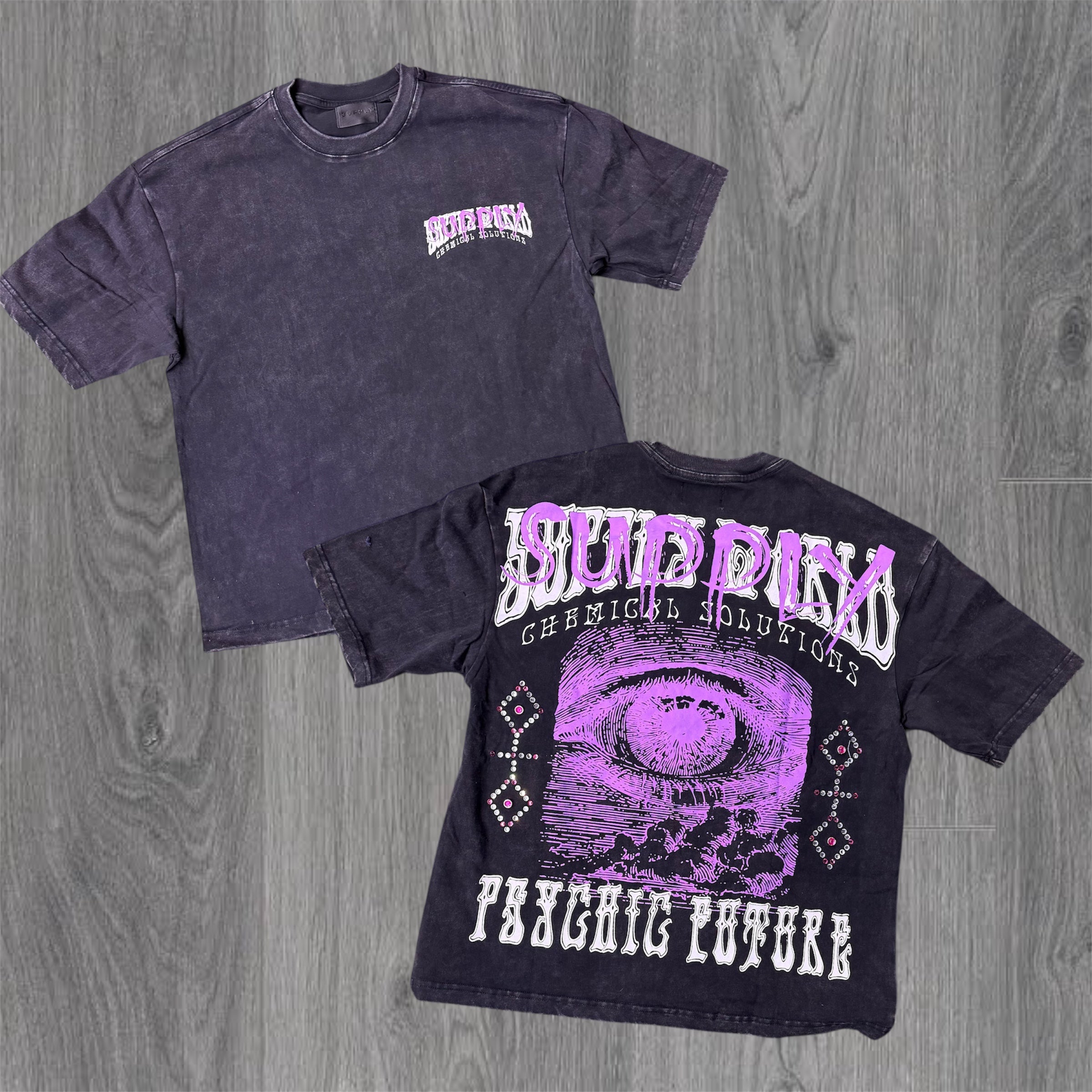 Supply - Shine Oversize T-shirt - Black - 2535