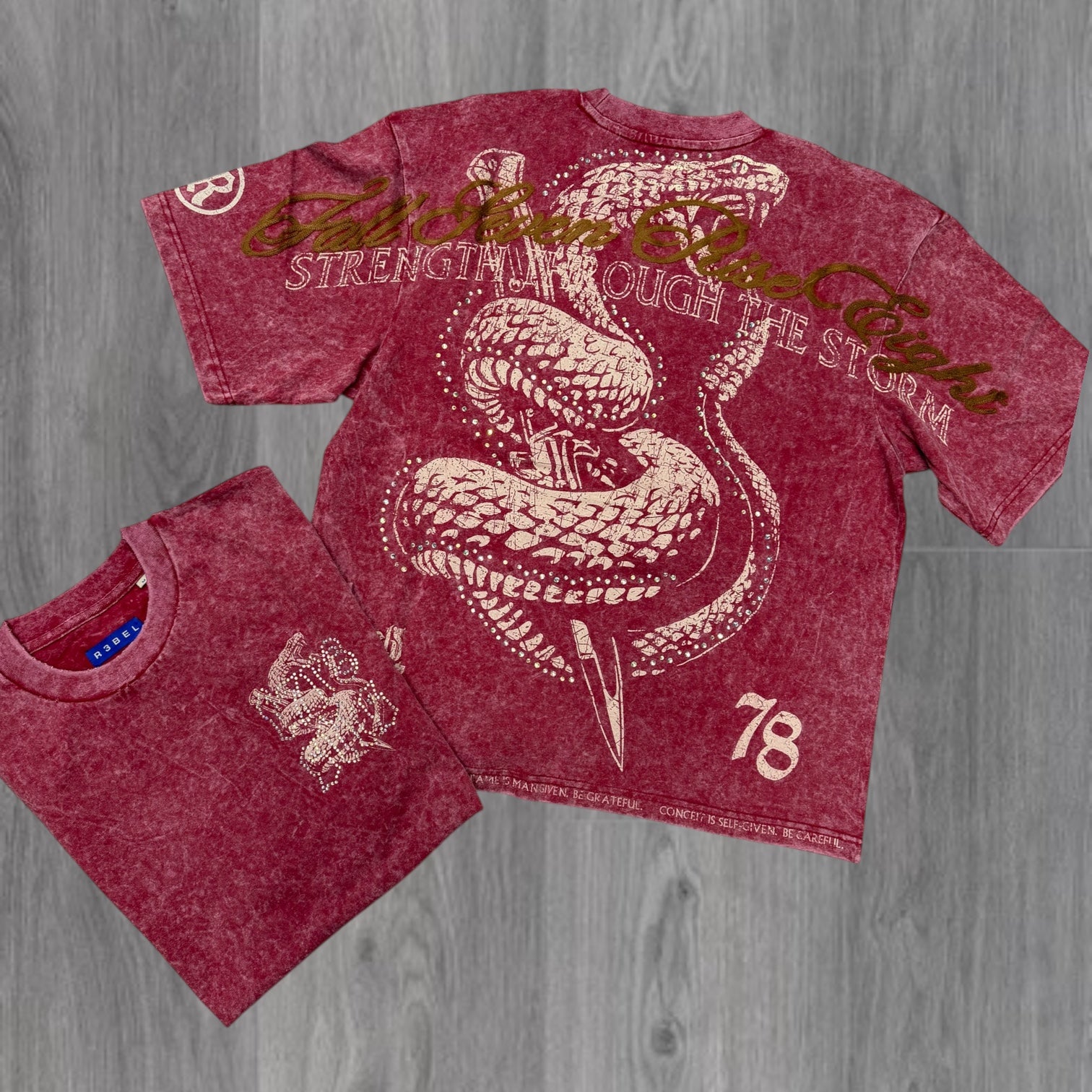 R3 - “ VENOM ” TShirt - RED - 148