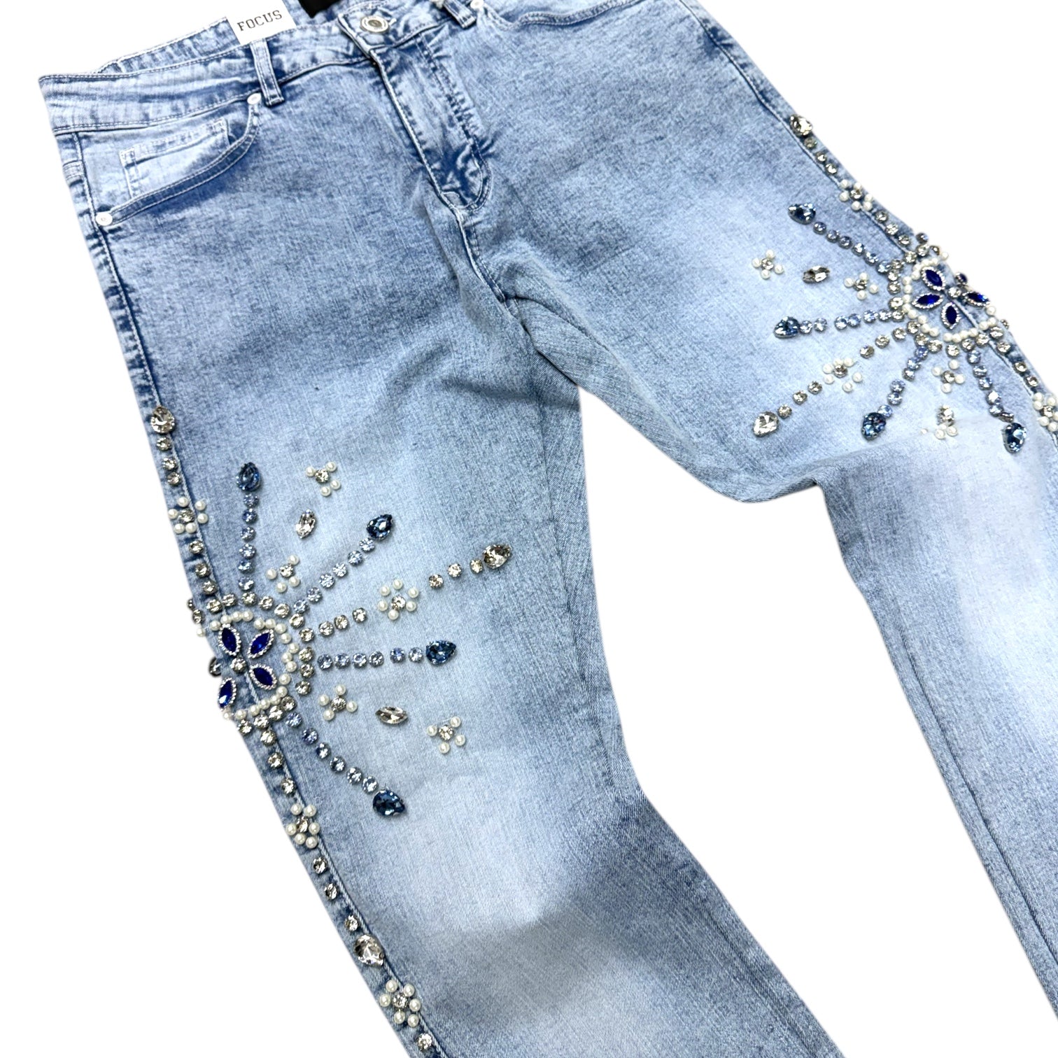 FO - Crystal Slim Fit Denim - Light Blue - 2583