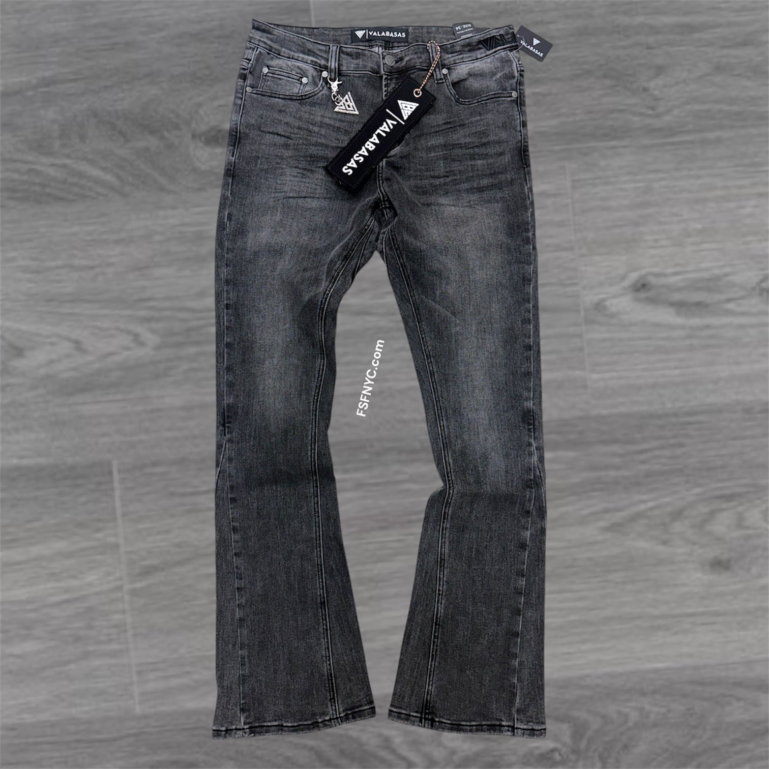 Valabasas - Mr Stacked Denim - Grey - 1005