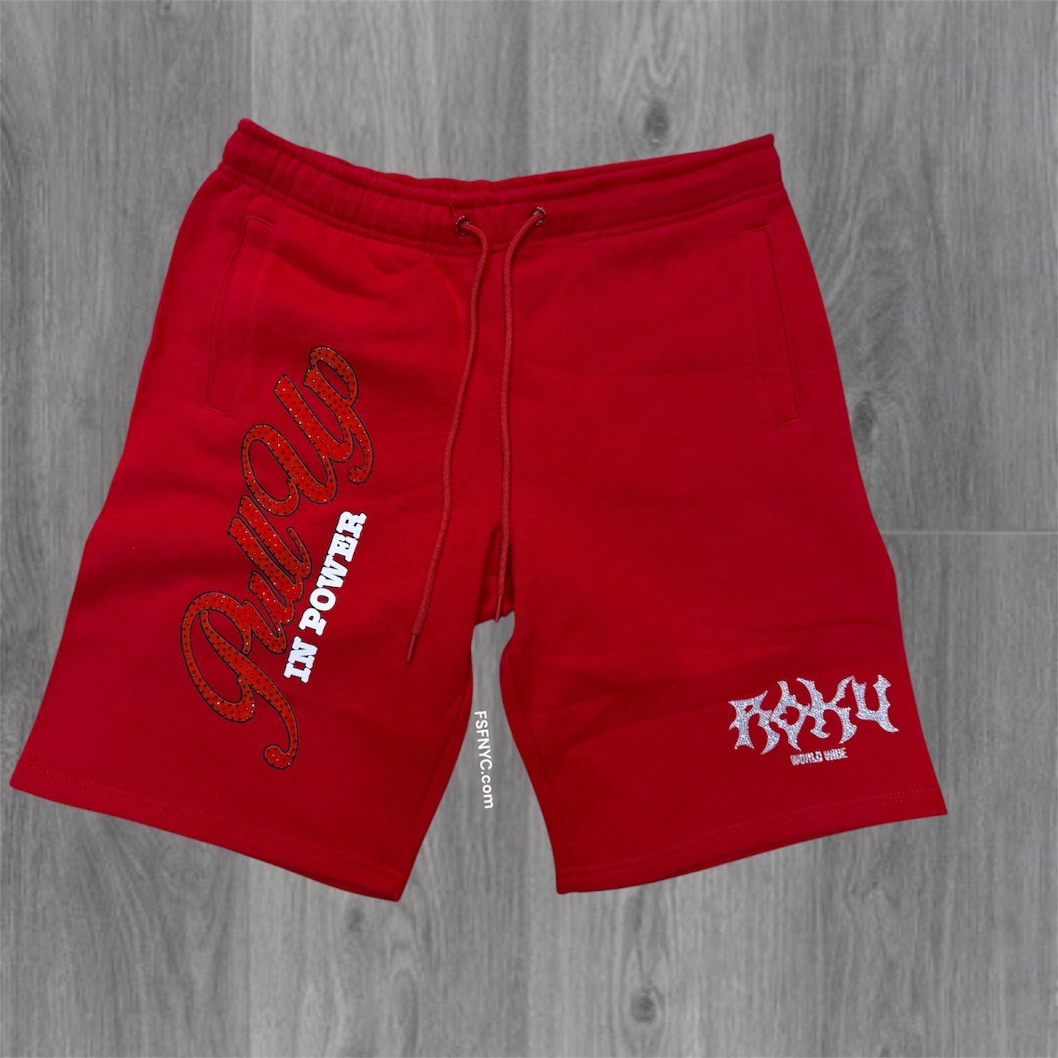 Roku - Pull up sweat Shorts - Red 1971
