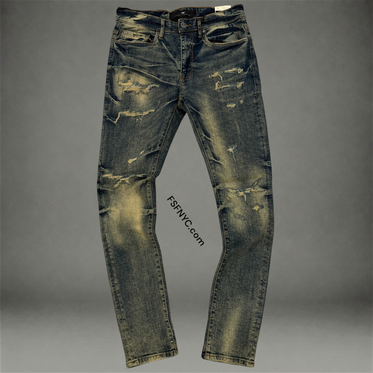 JC - Vintage washed Denim - Desert Blue - JS2400