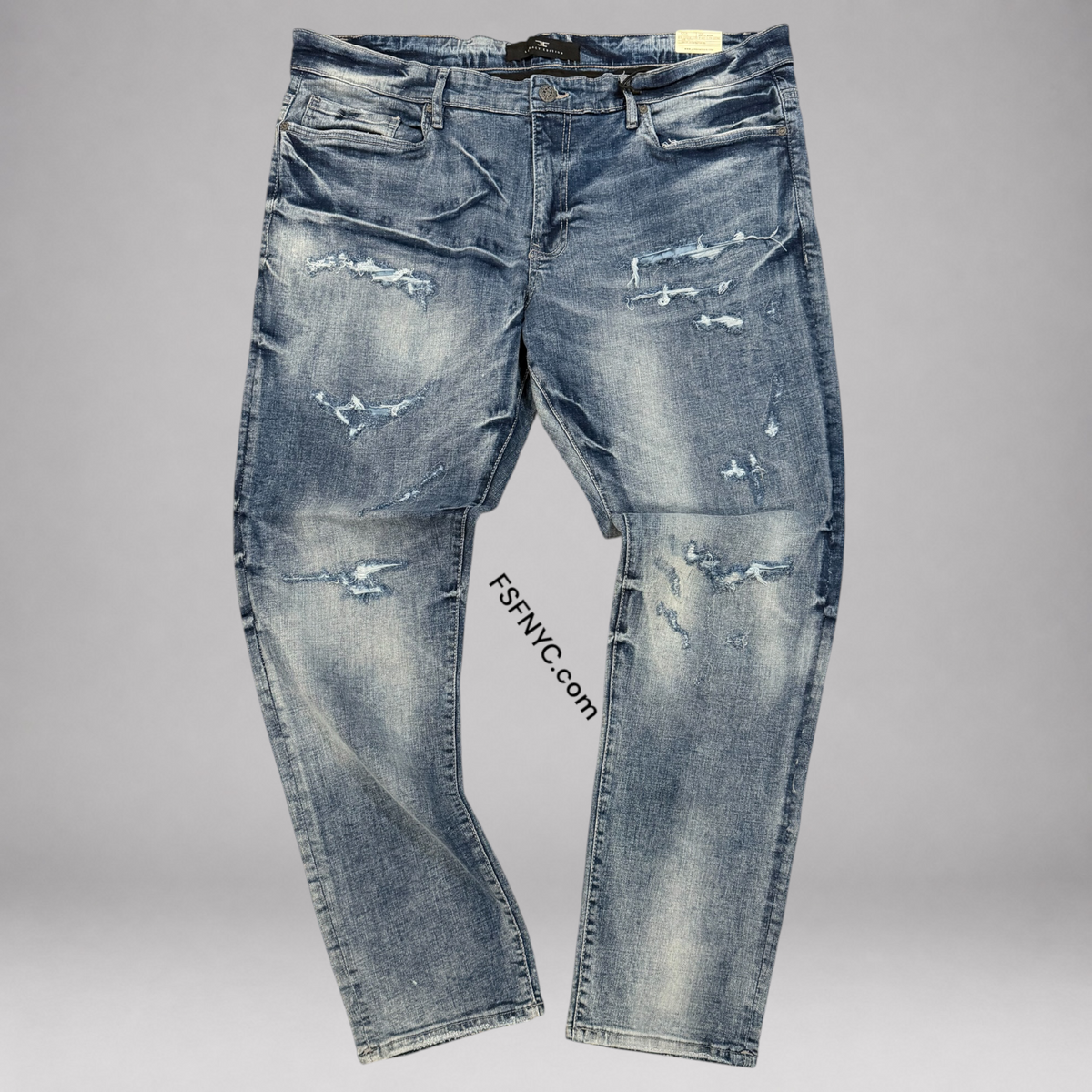 JC - Ripped washed Denim - Artic Wash - JS2400