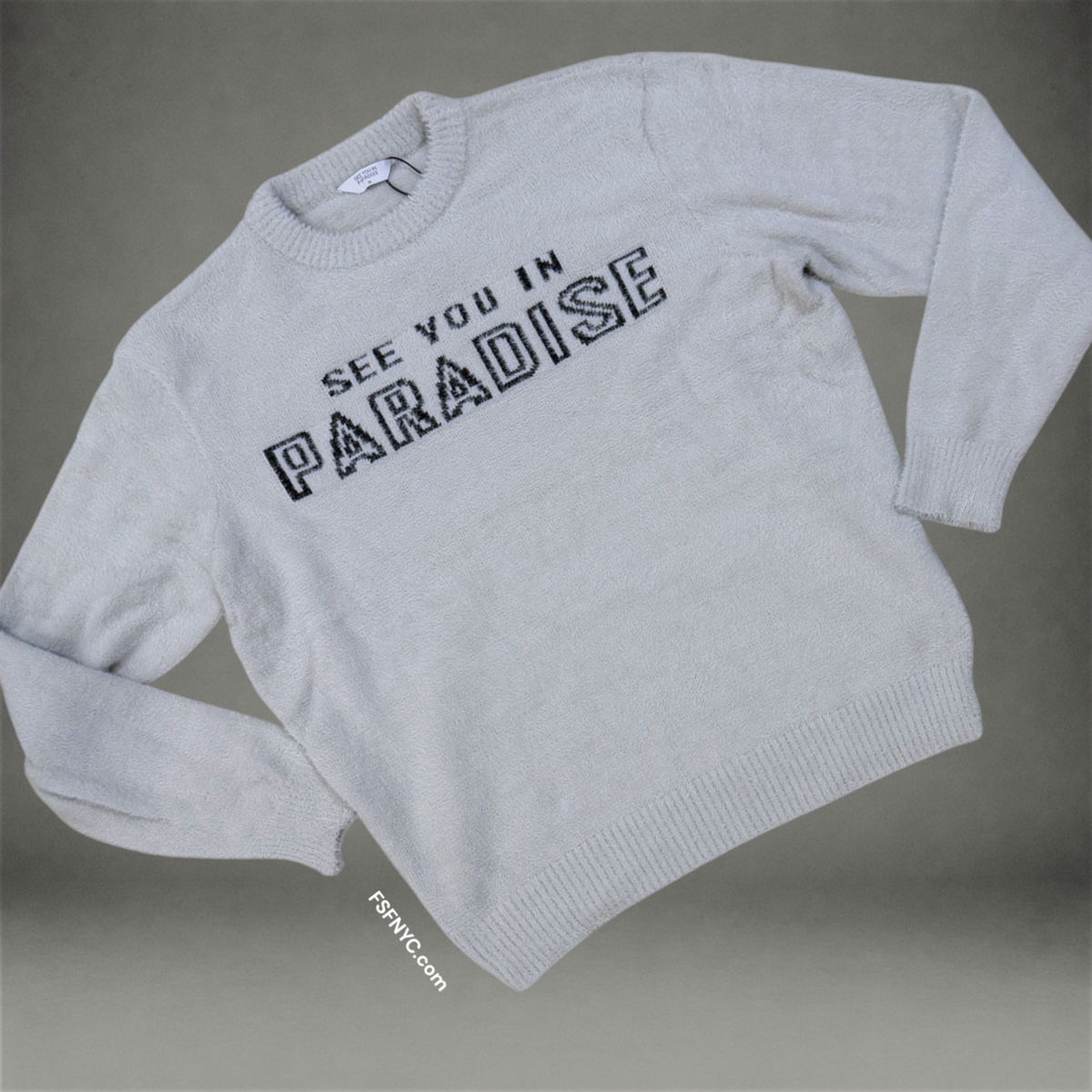 SYP - Mohair Paradise Crew Sweater - L.Grey - 3971