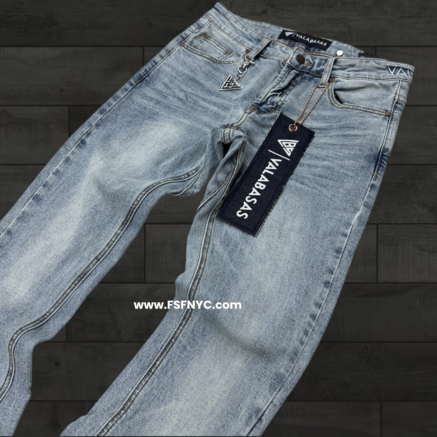 Valabasas - Mr Stacked Jeans - Denim Blue - 1005